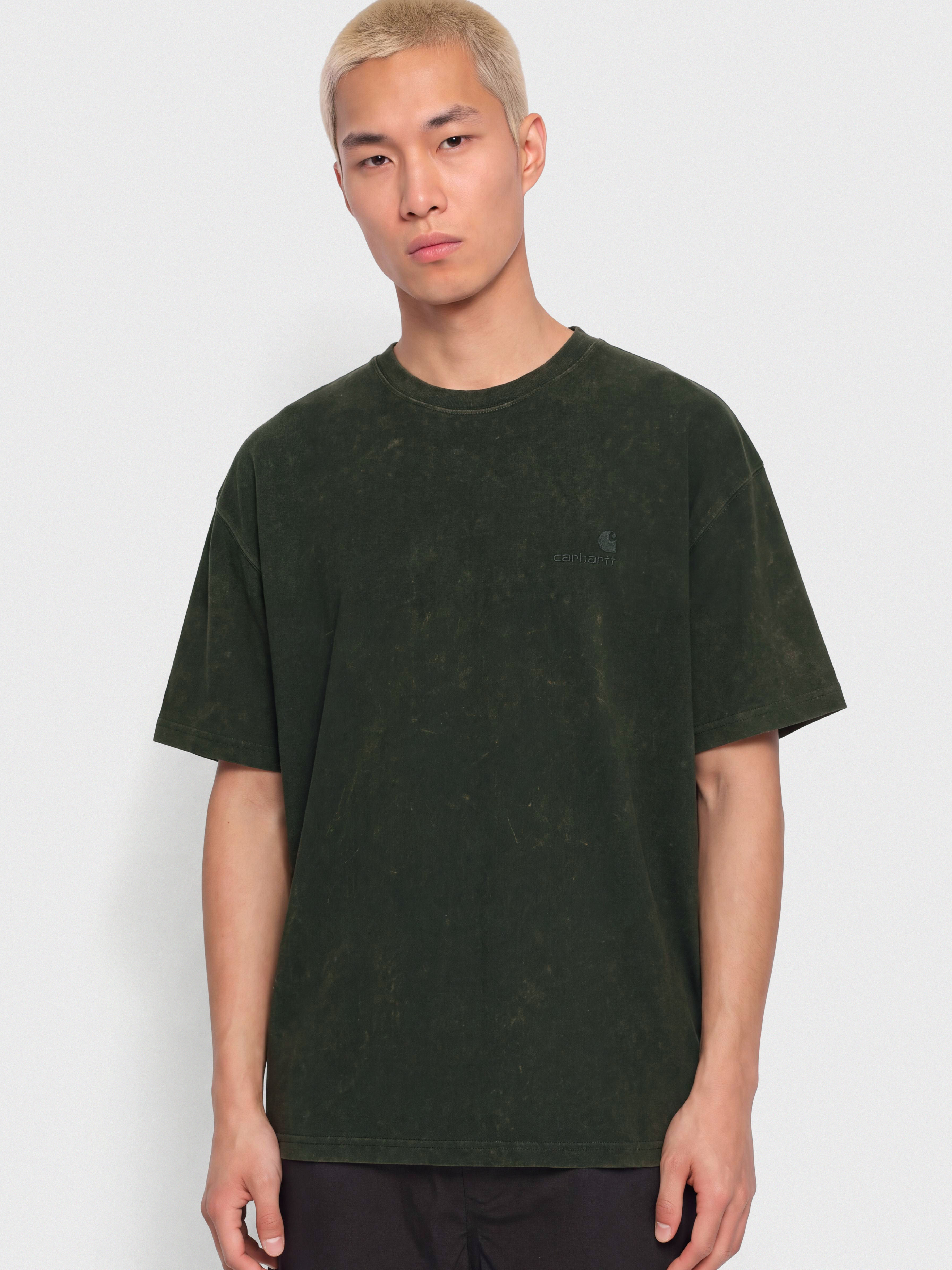 Carhartt WIP Lambert T-Shirt (raven/moon wash)