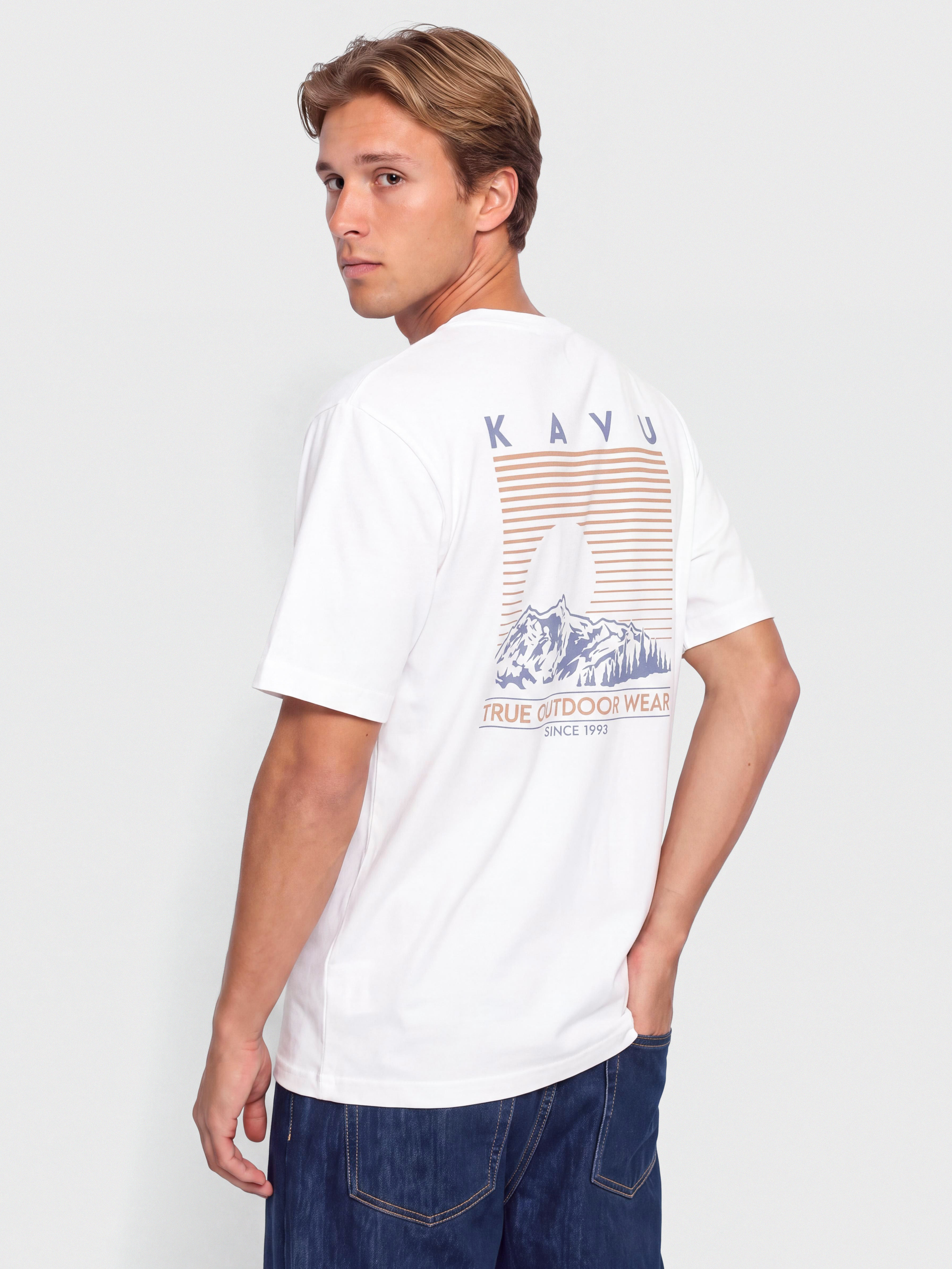 Kavu Landscape T-Shirt (off white)