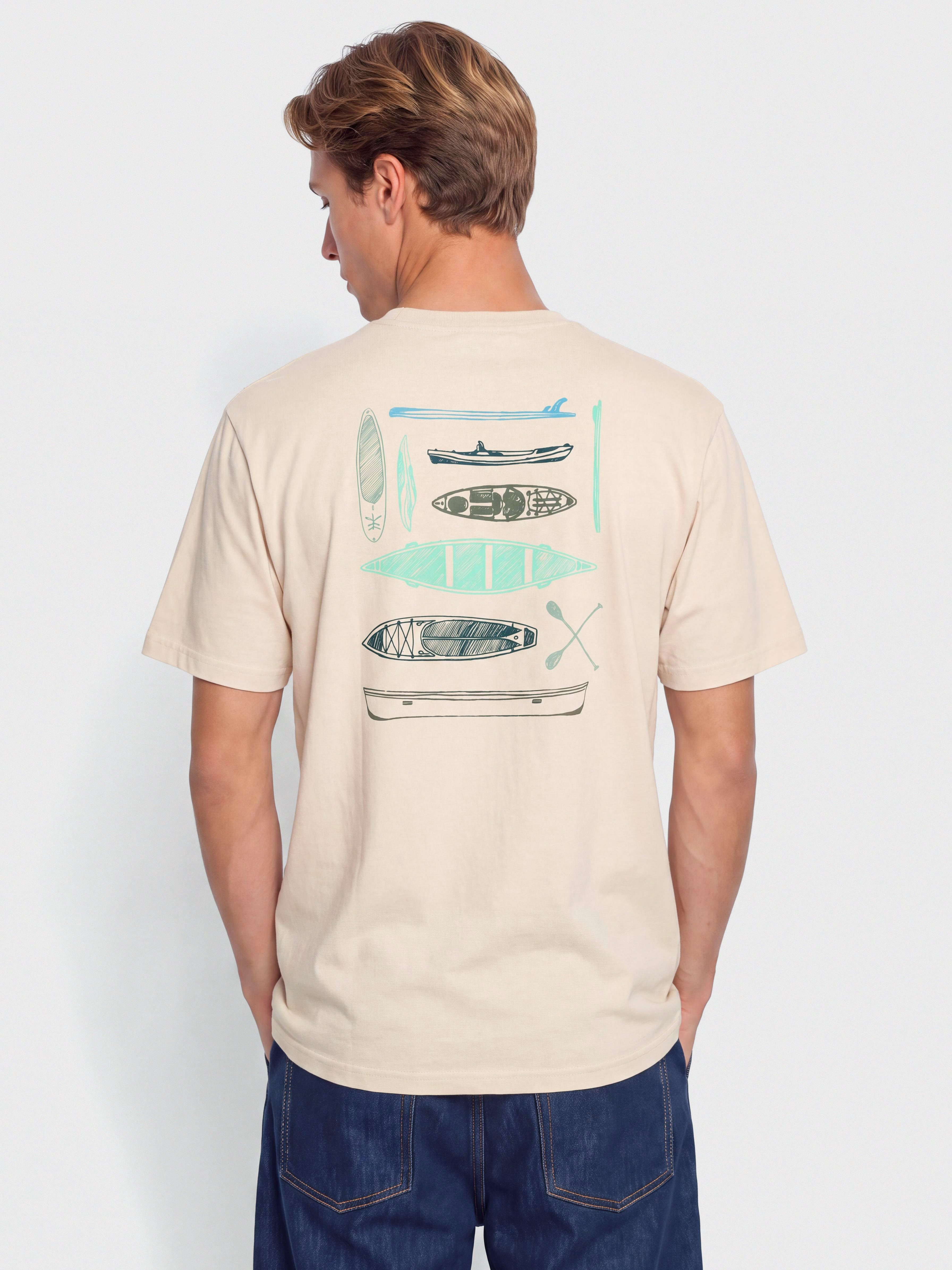 Kavu Paddle Out T-Shirt (moonbeam)