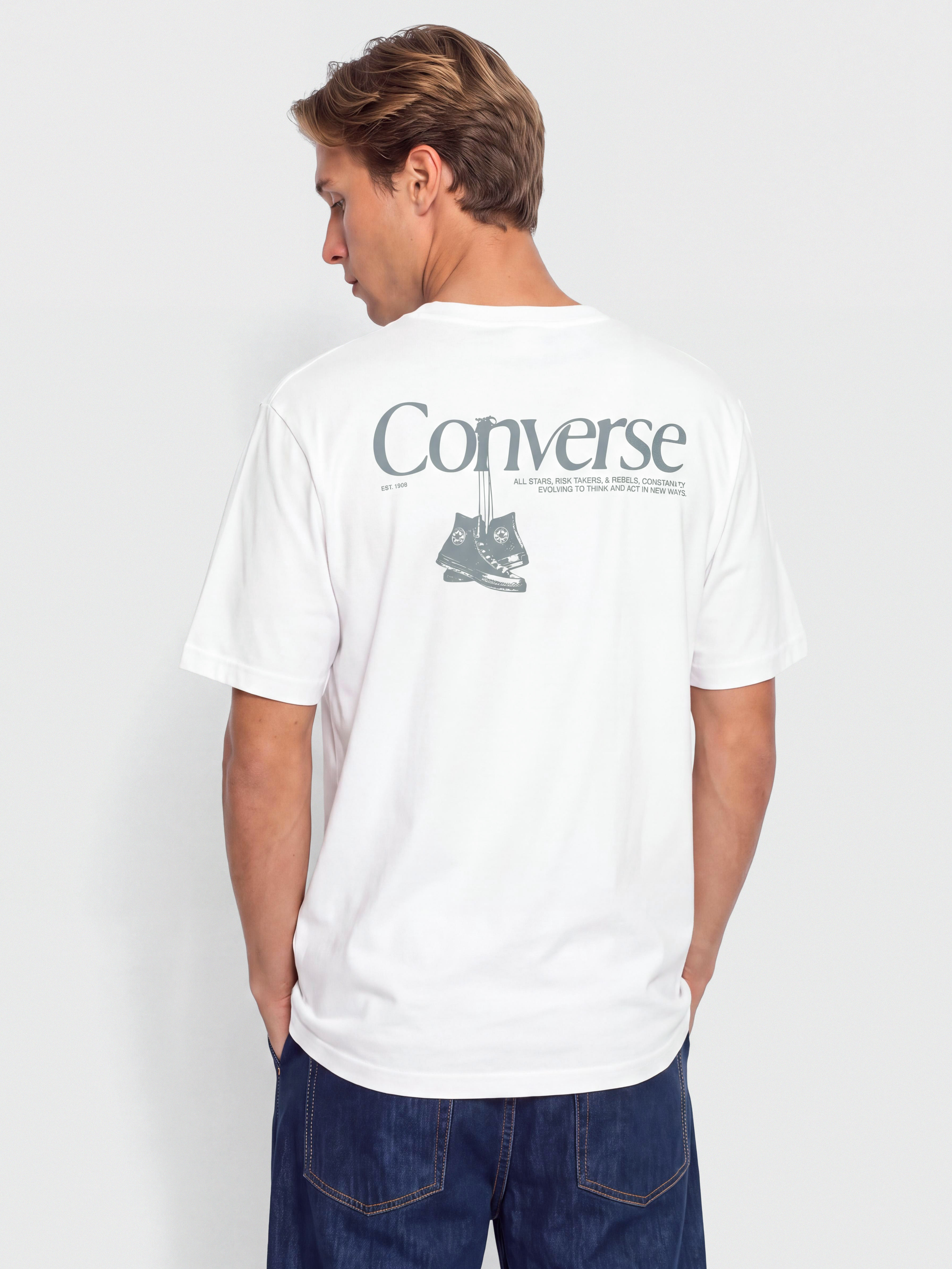 Converse T-Shirt Hanging Shoes (white)