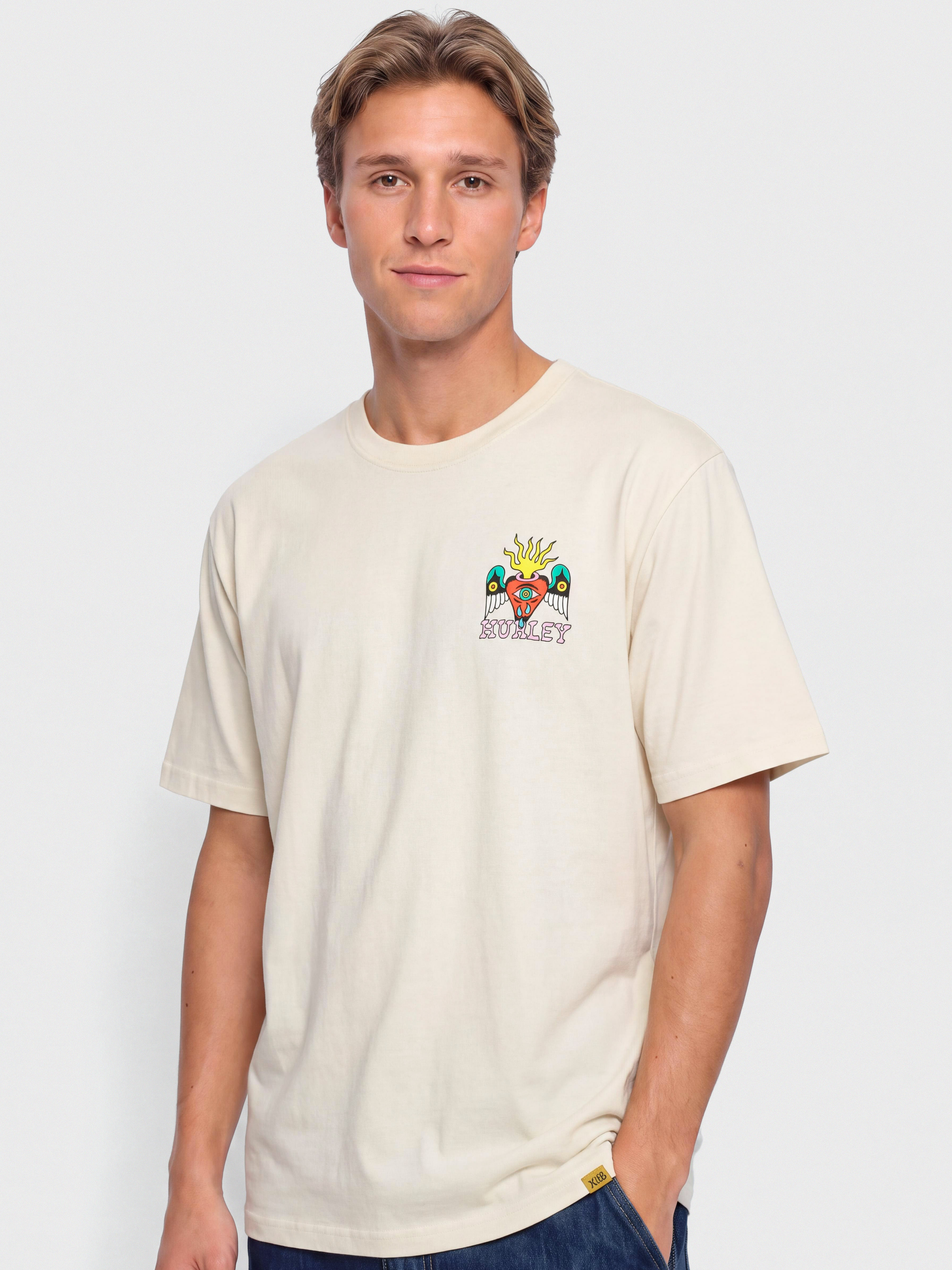 Hurley T-Shirt Etam Hand (white)
