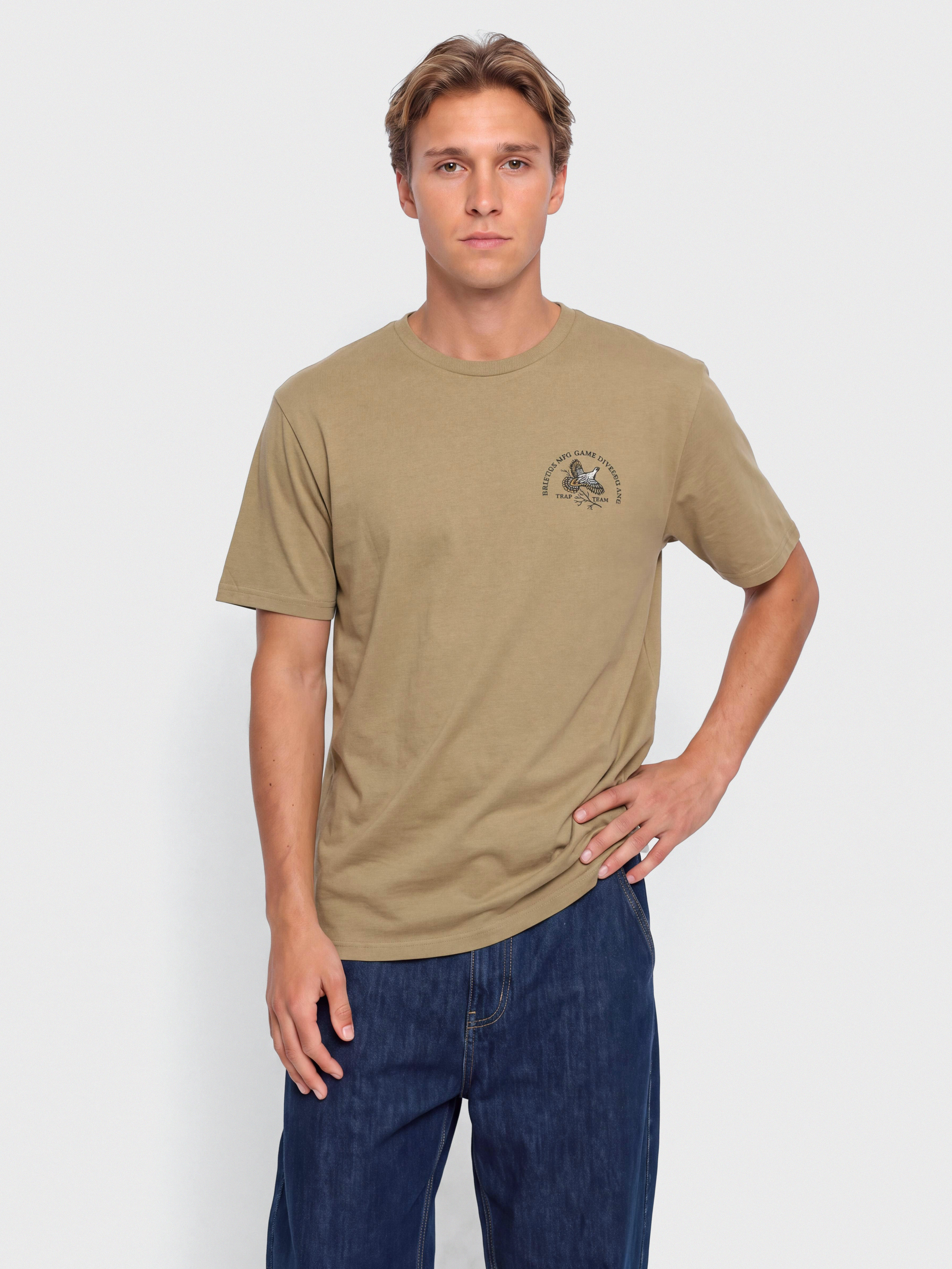 Brixton Game S/S Tlrt T-shirt (khaki)