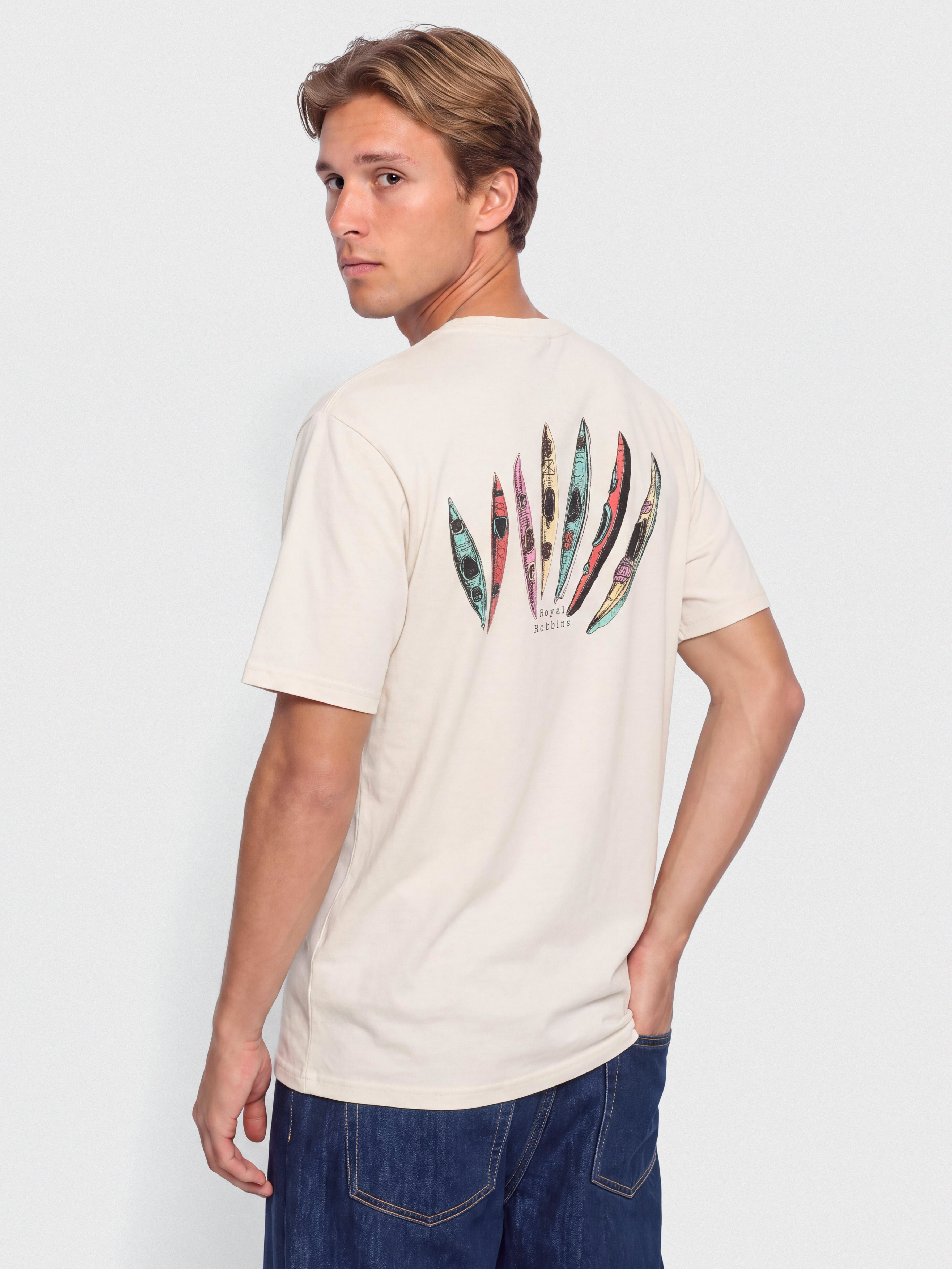 Royal Robbins RR Graphic T-Shirt (chalk paddle pt)