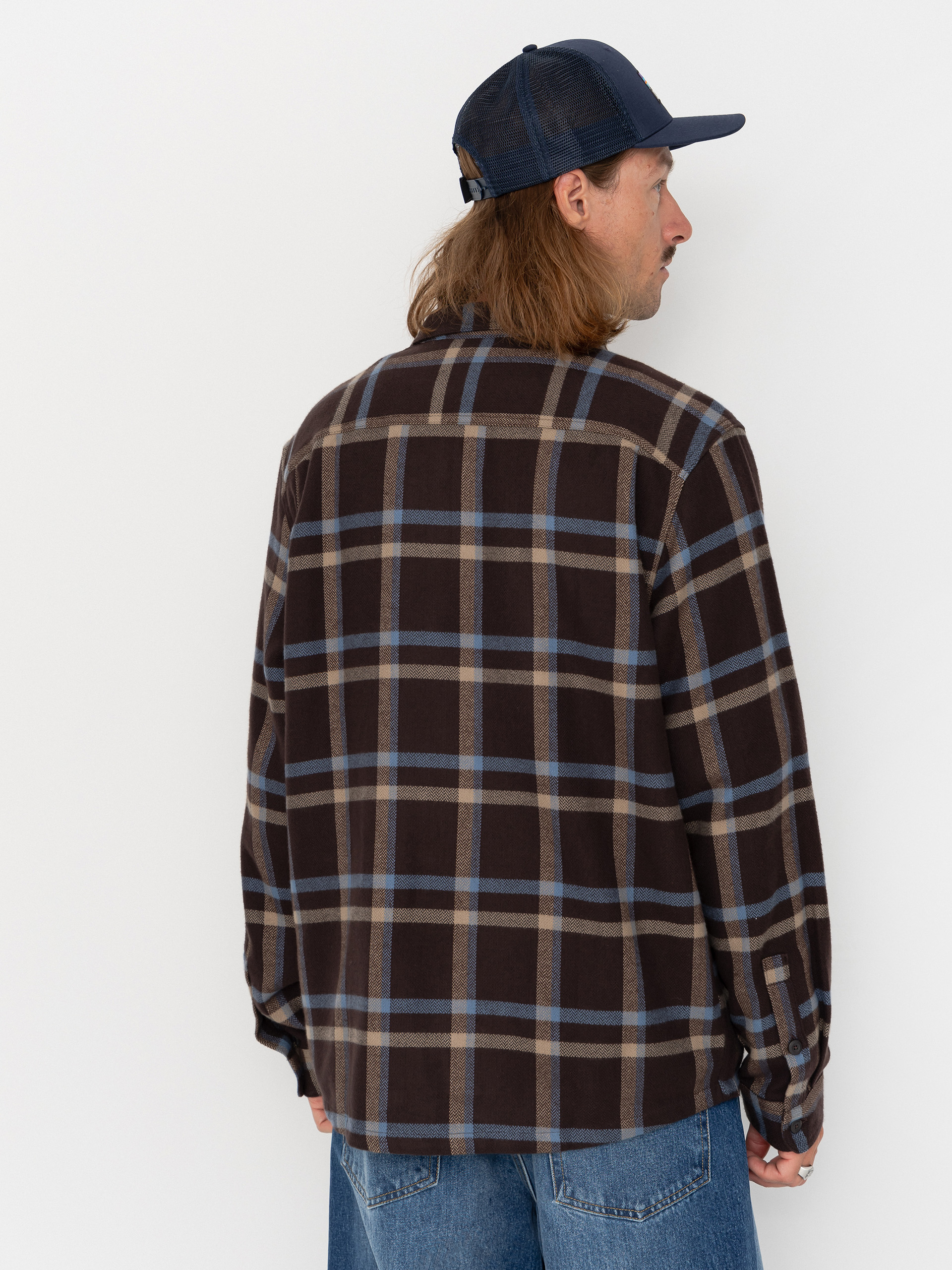 Patagonia Fjord Flannel Hemd (crossing den brown)