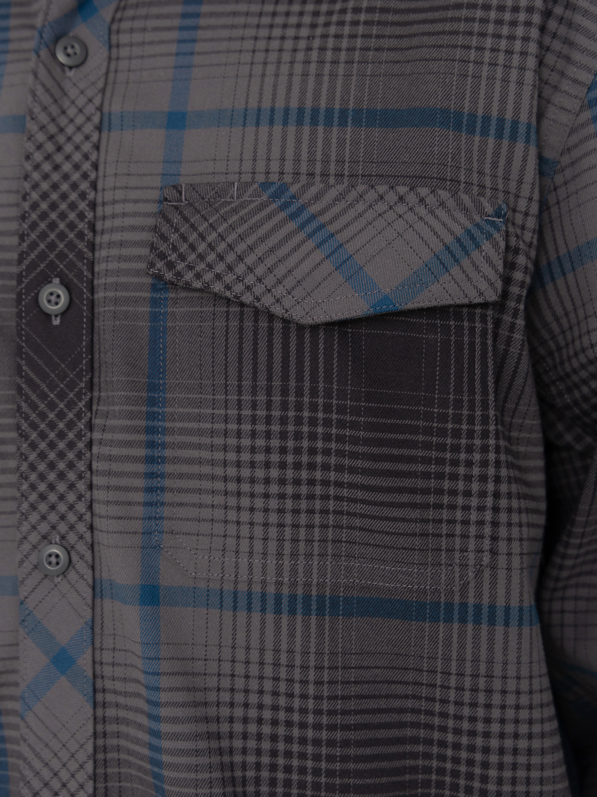Fox Survivalist Fire Flannel Hemd (dark shadow)
