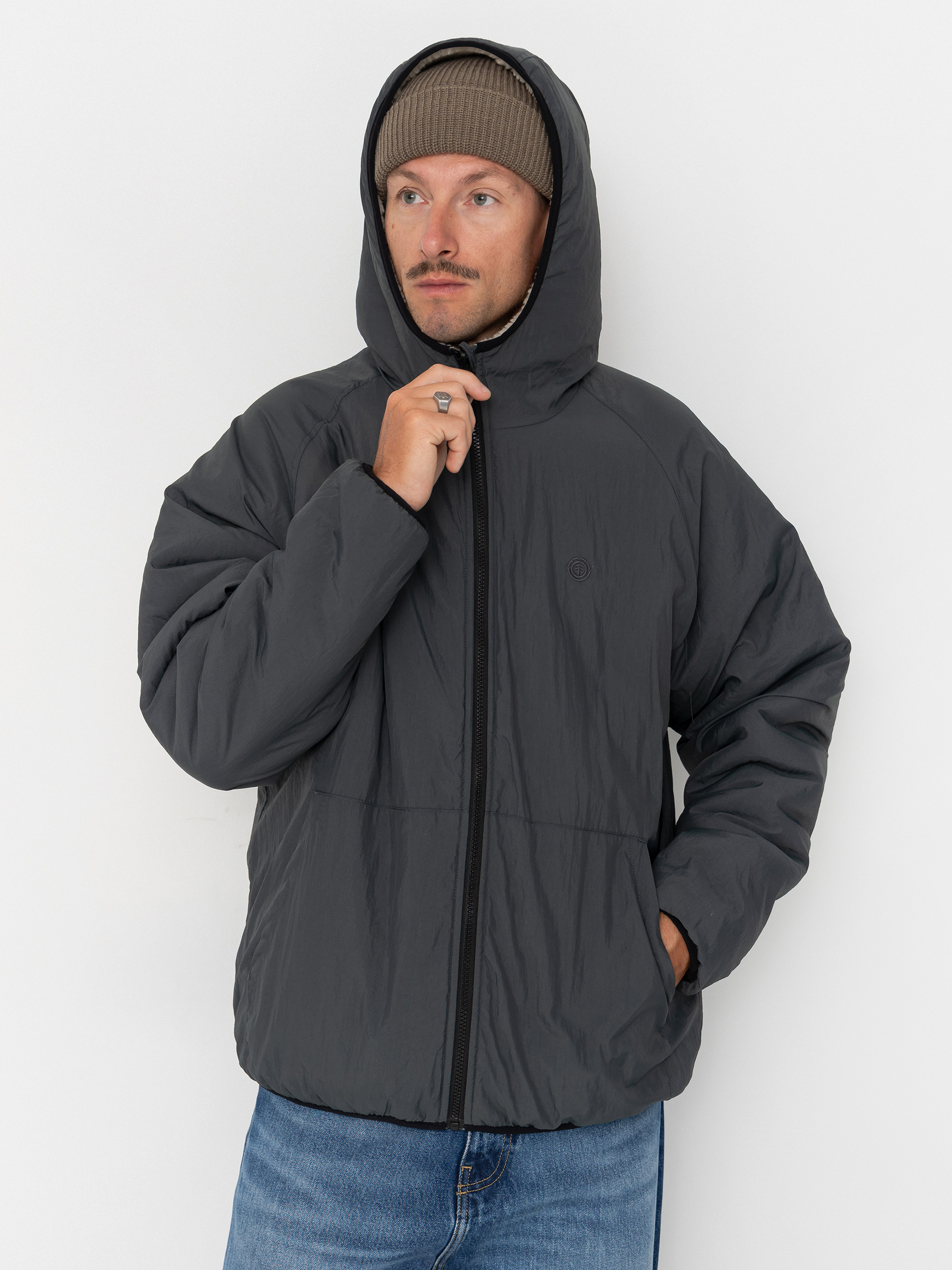 Element Wolfe Sherpa Jacket (oat milk)