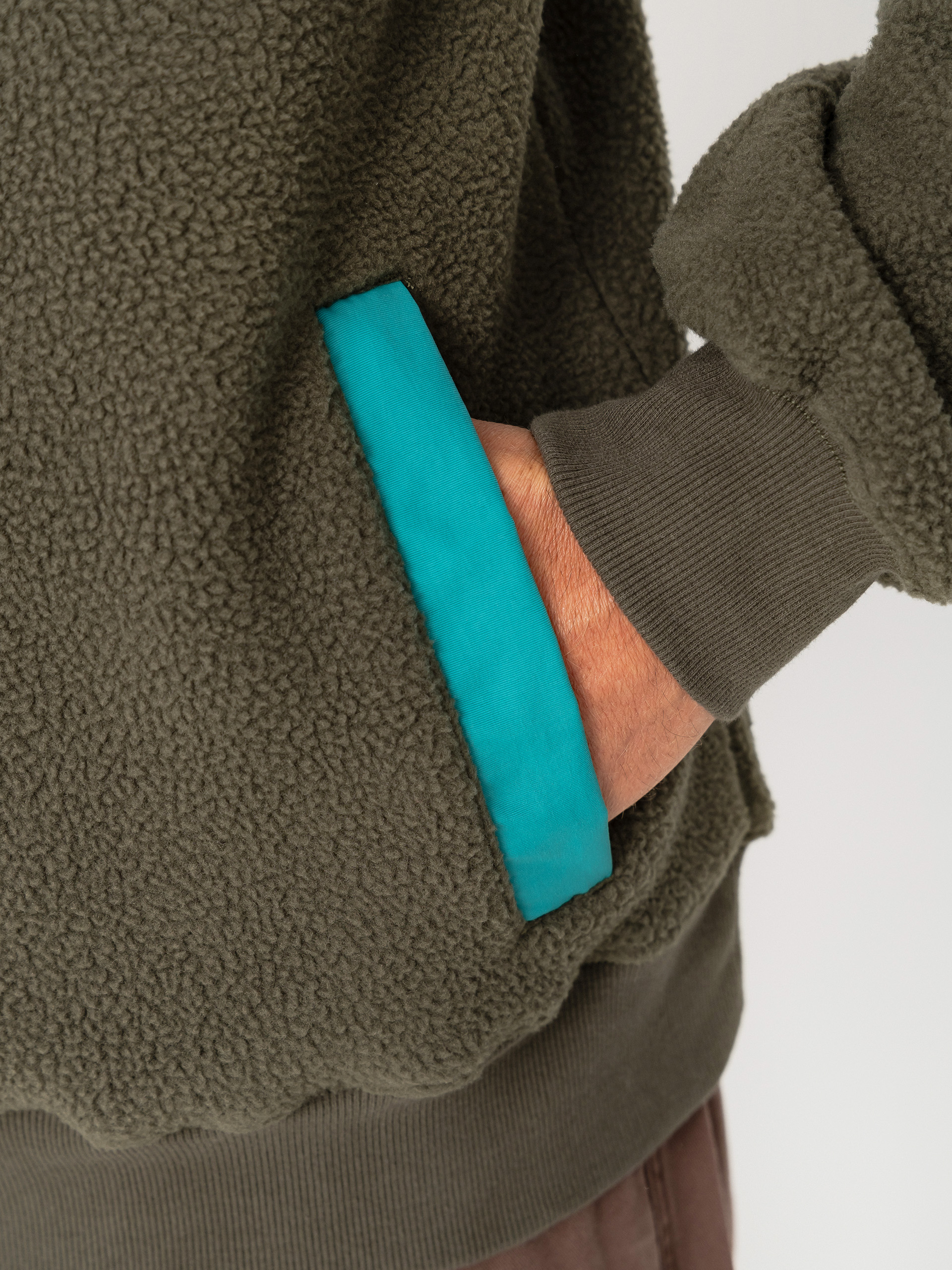 Mens Billabong Boundary Shore Fleece  (caramel cafe)