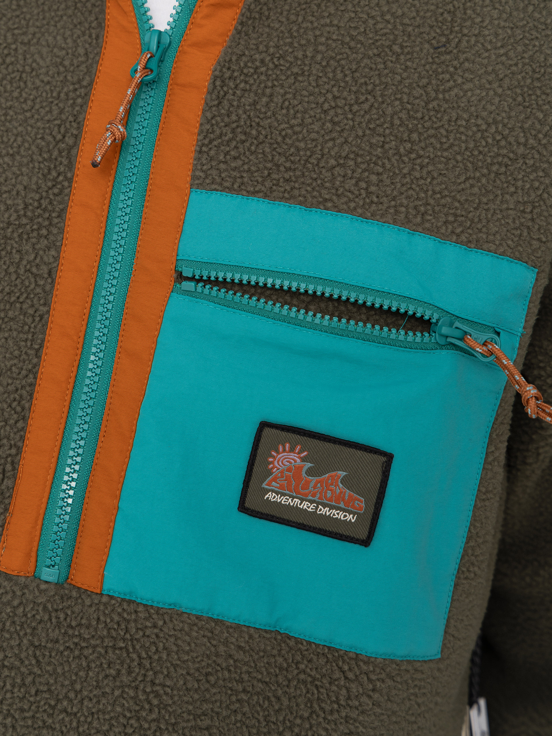 Mens Billabong Boundary Shore Fleece  (caramel cafe)