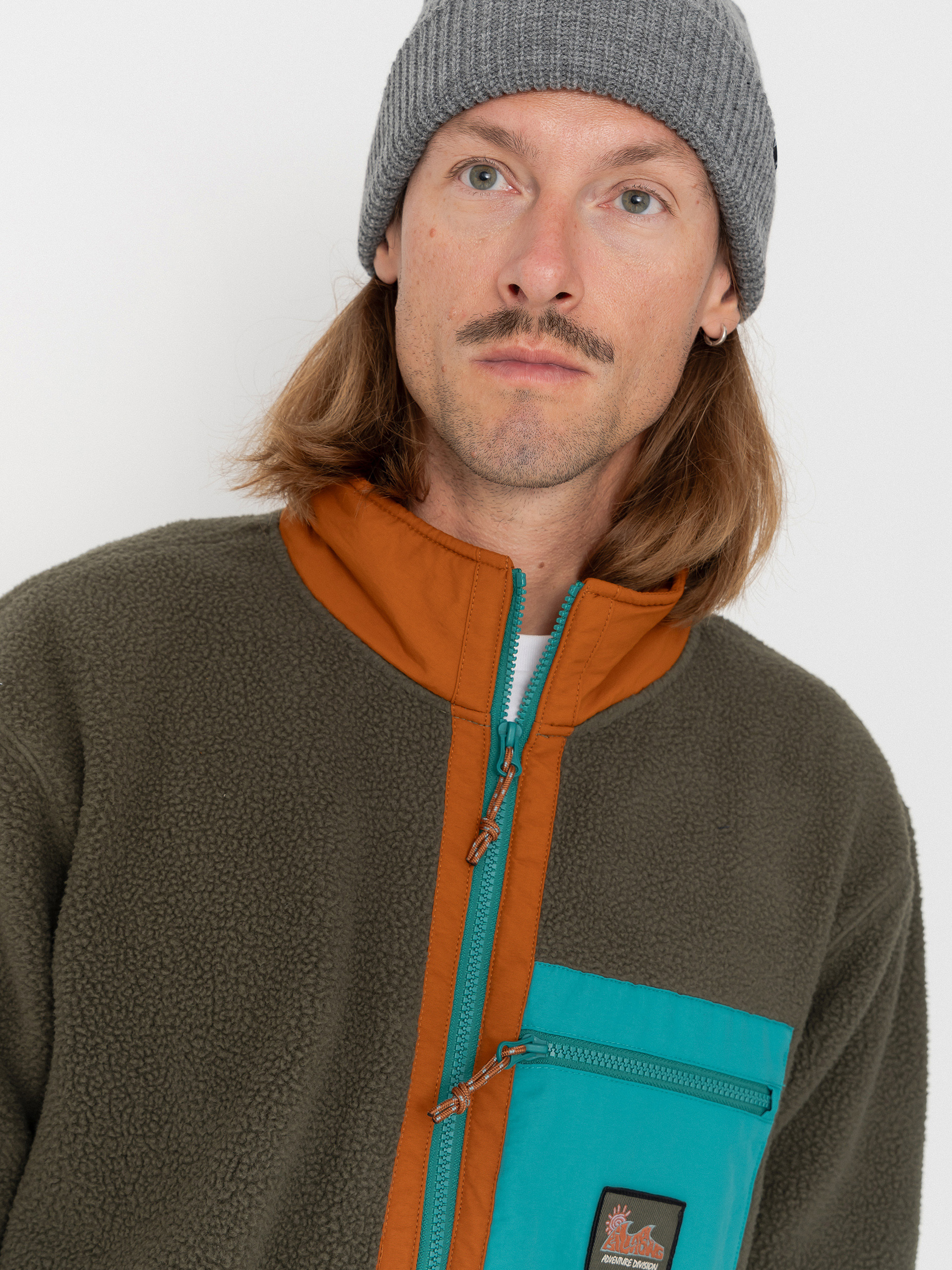 Mens Billabong Boundary Shore Fleece  (caramel cafe)
