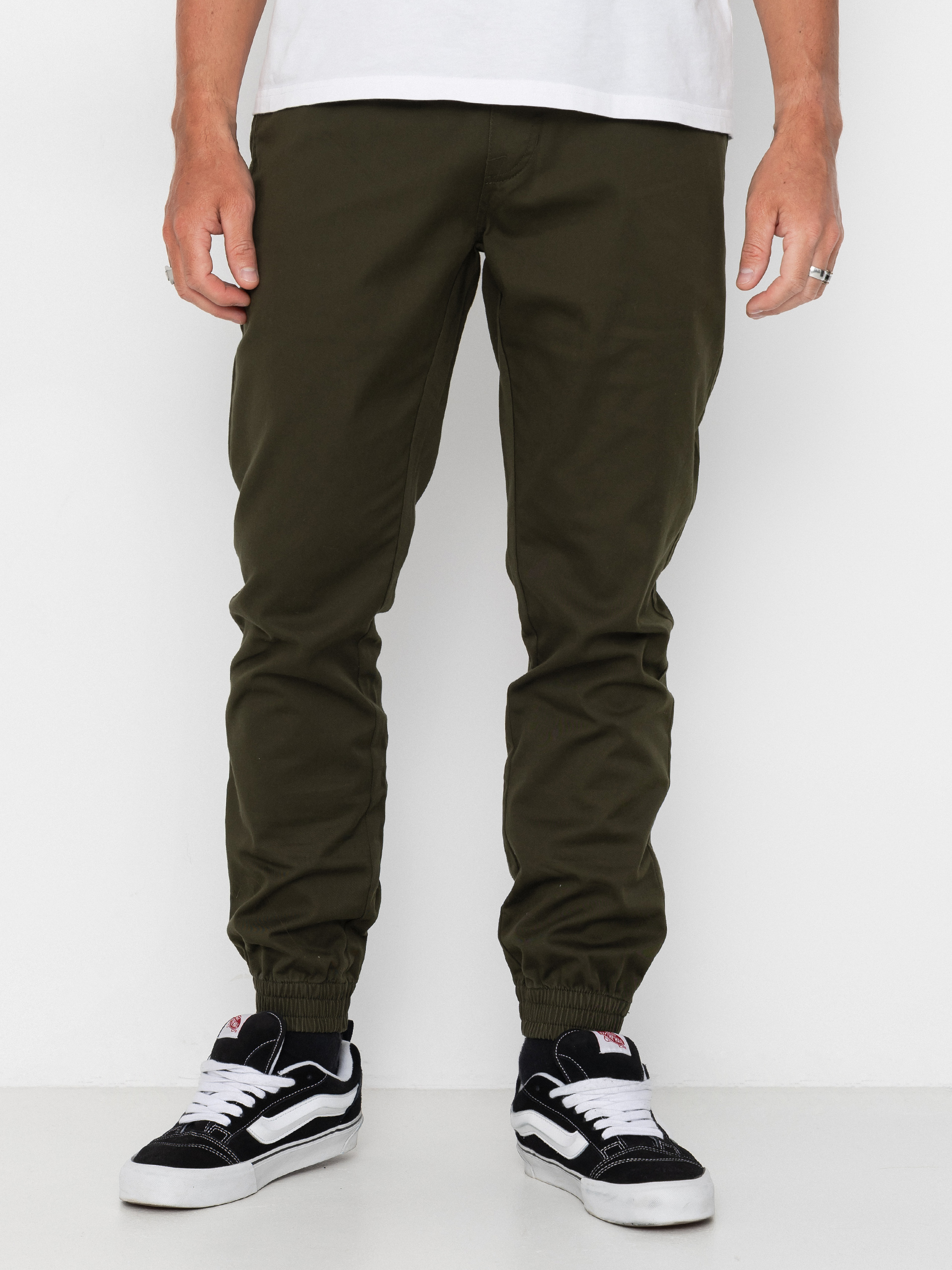 Volcom Frickin Slim Jogger Hose (dark green)