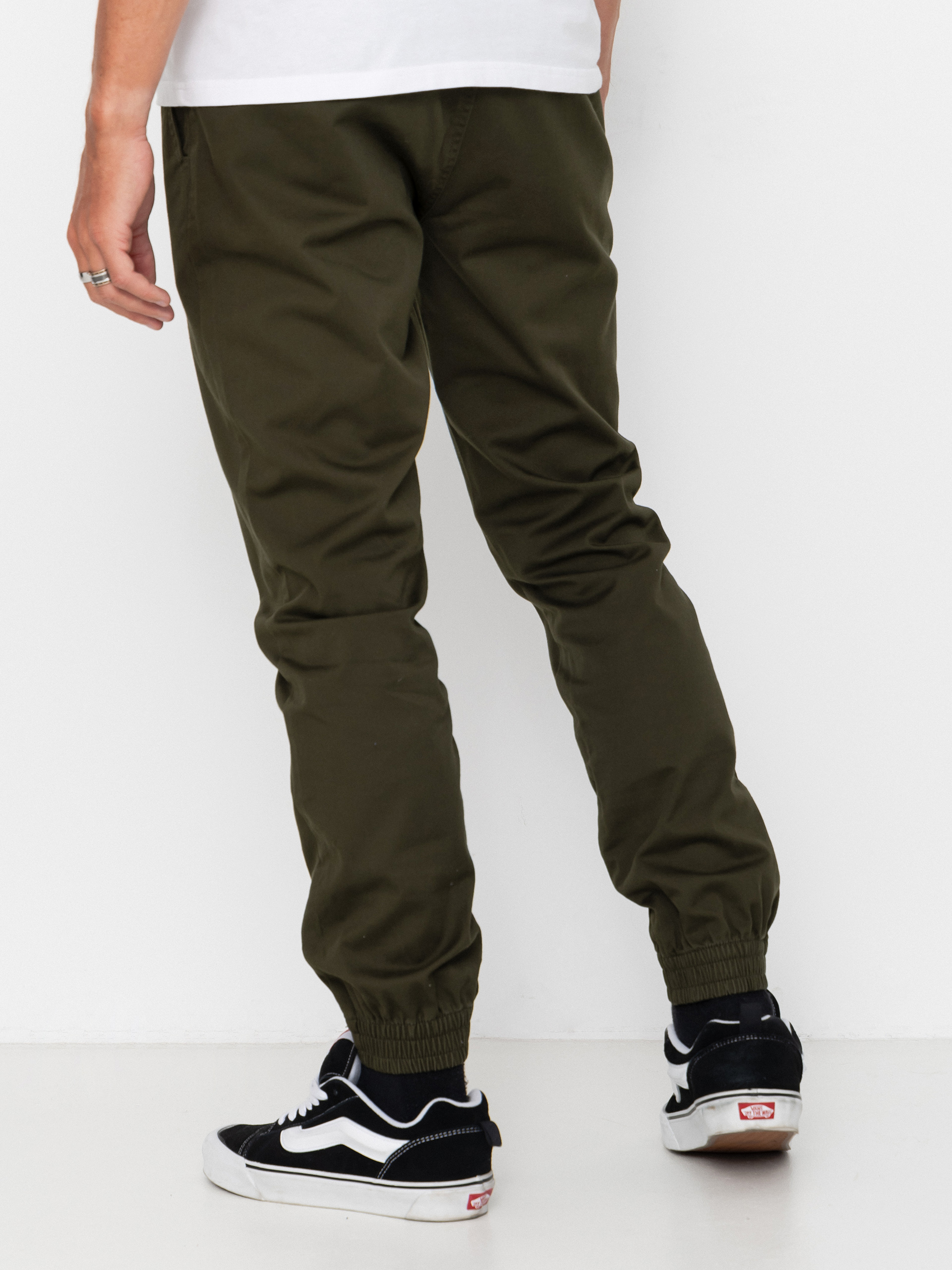 Volcom Frickin Slim Jogger Pants (dark green)