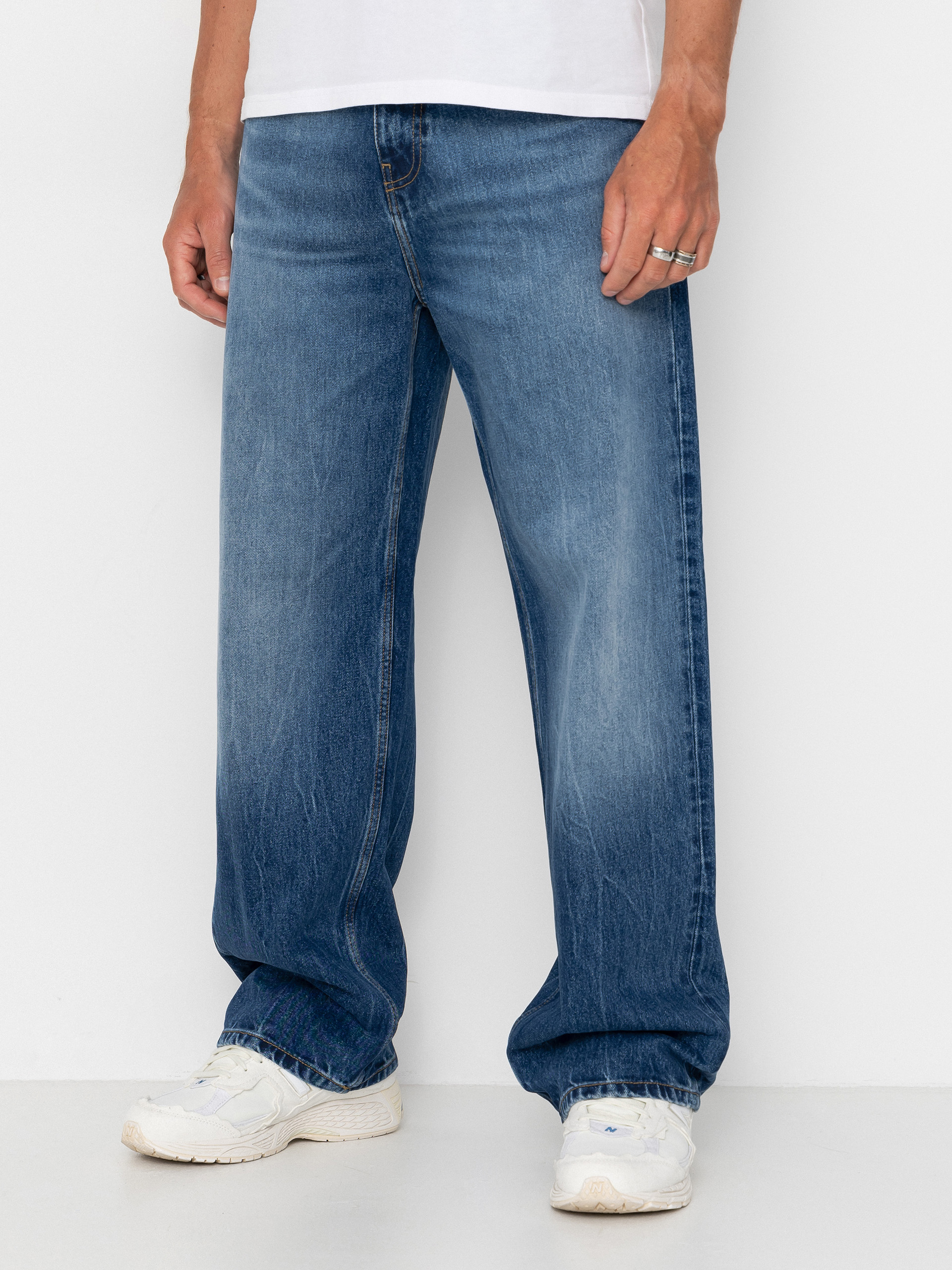 Carhartt WIP Pants Payson (blue/marble used wash)