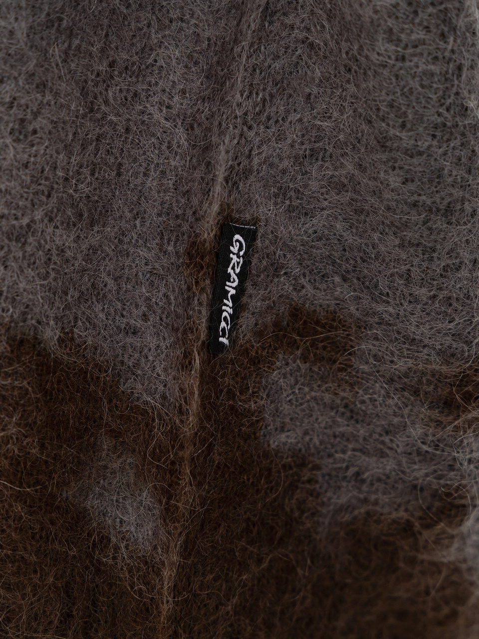 Gramicci Mohair Splatter Sweater (slate splatter)
