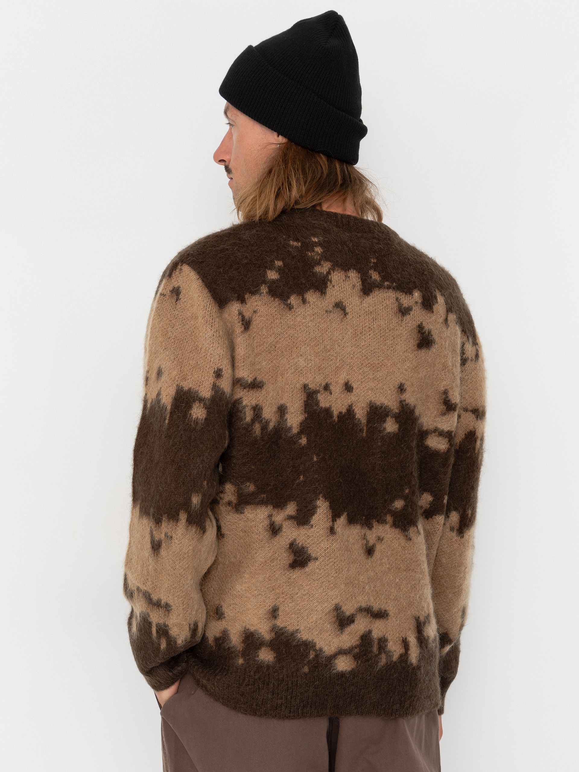Gramicci Mohair Splatter Pulli (taupe splatter)