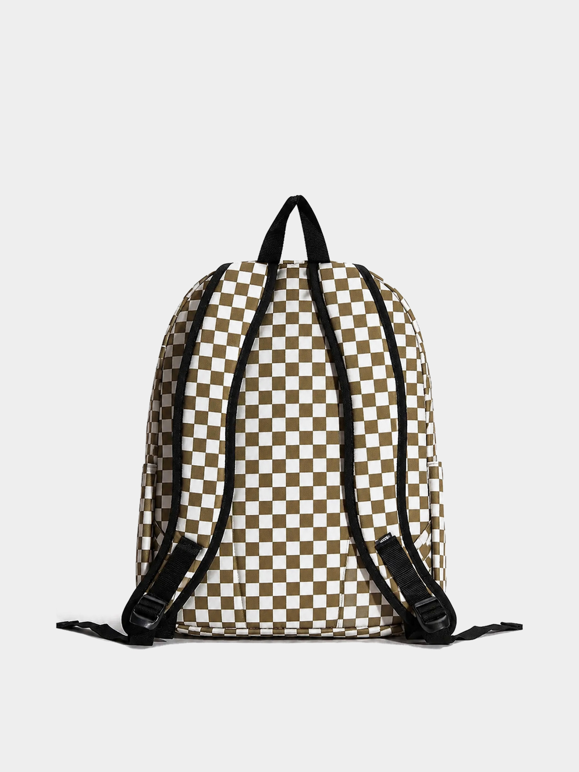 Vans Rucksack Old Skool Check (olive brown)