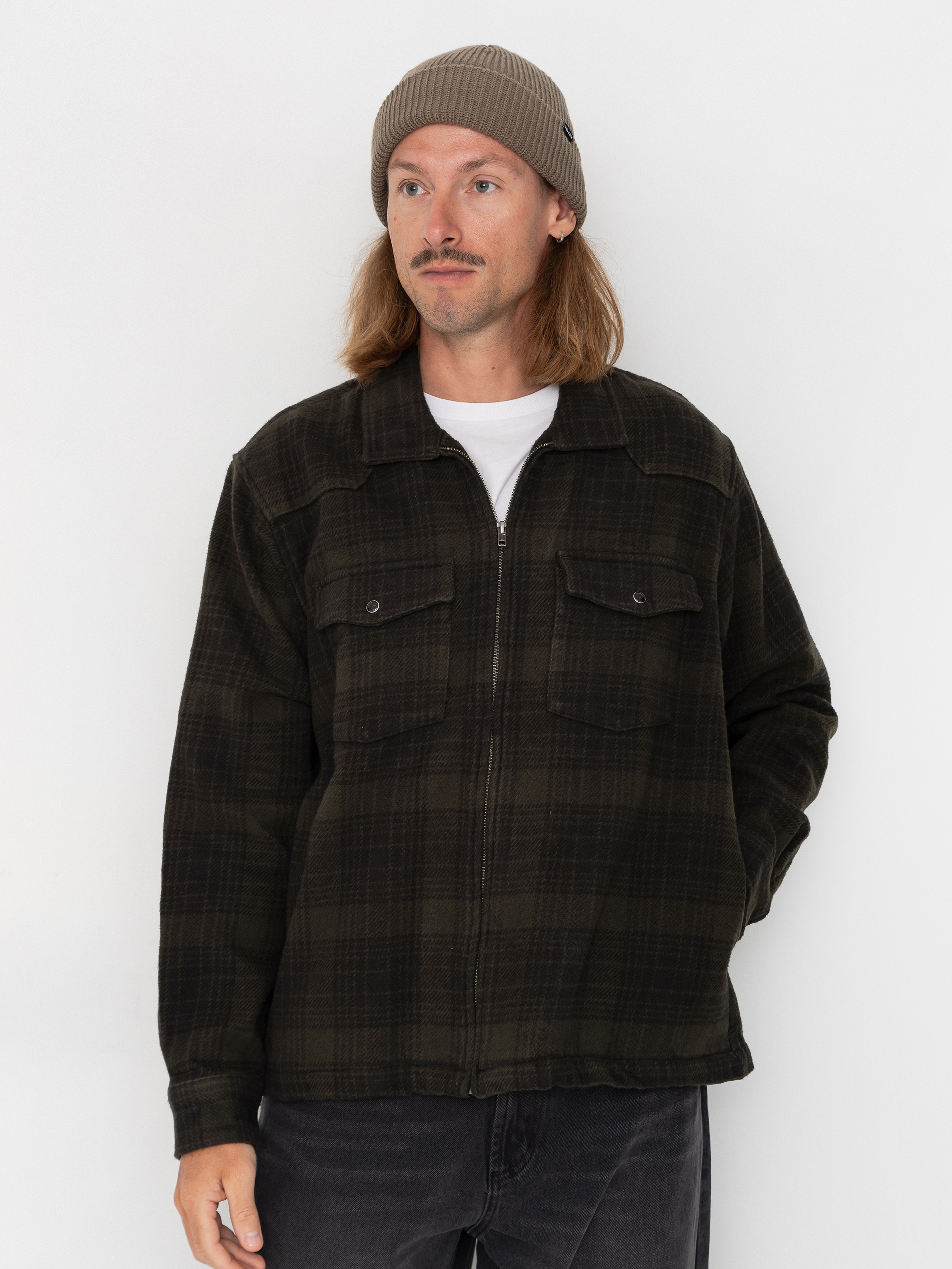 OBEY Willie Zip Shirt Jacke