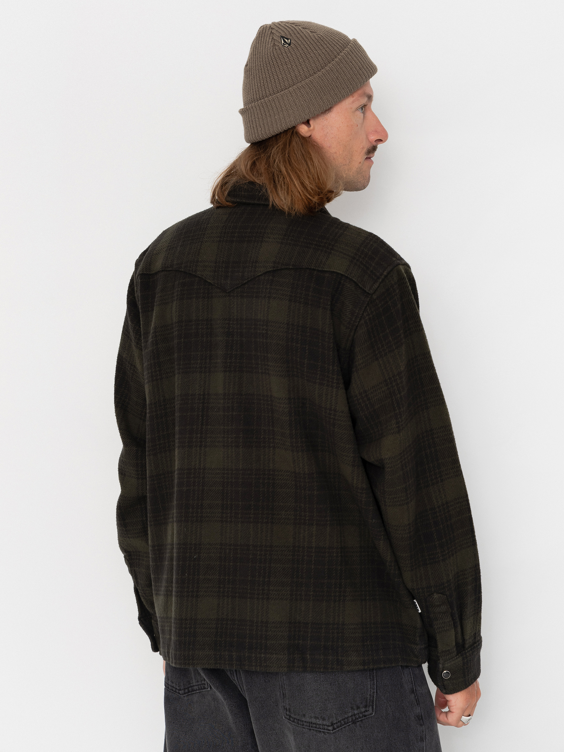 OBEY Willie Zip Shirt Jacke (rosin multi)