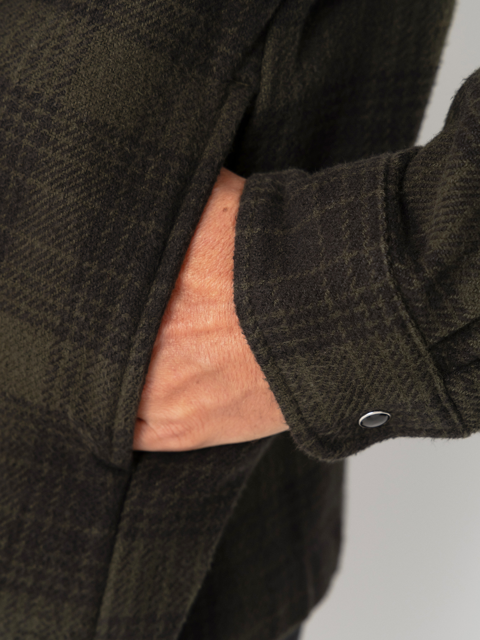 OBEY Willie Zip Shirt Jacke (rosin multi)