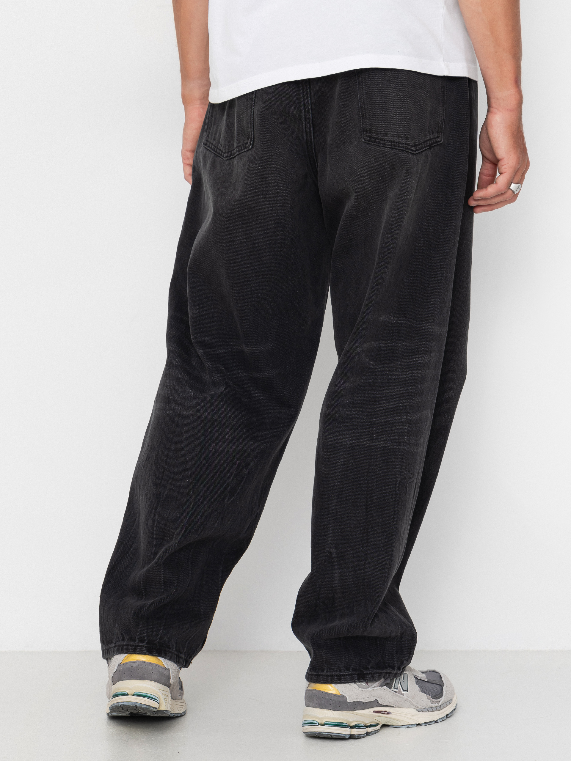OBEY Bigwig Baggy Denim Hose (heavy vintage black)