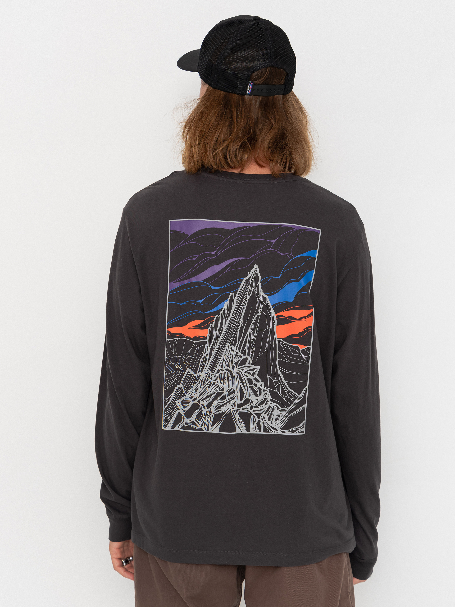 Patagonia Cloud Crag Longsleeve (ink black)