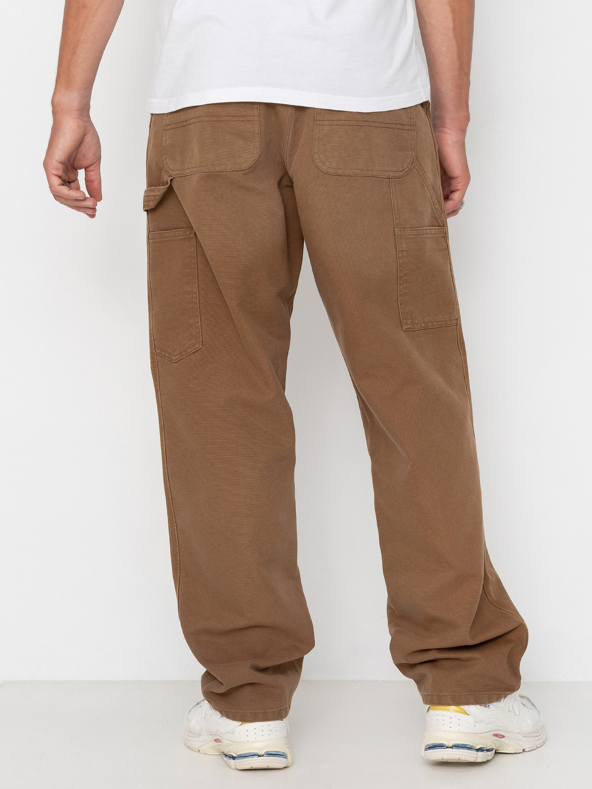 Carhartt WIP Pants Single Knee (wip h brown/stone canvas)