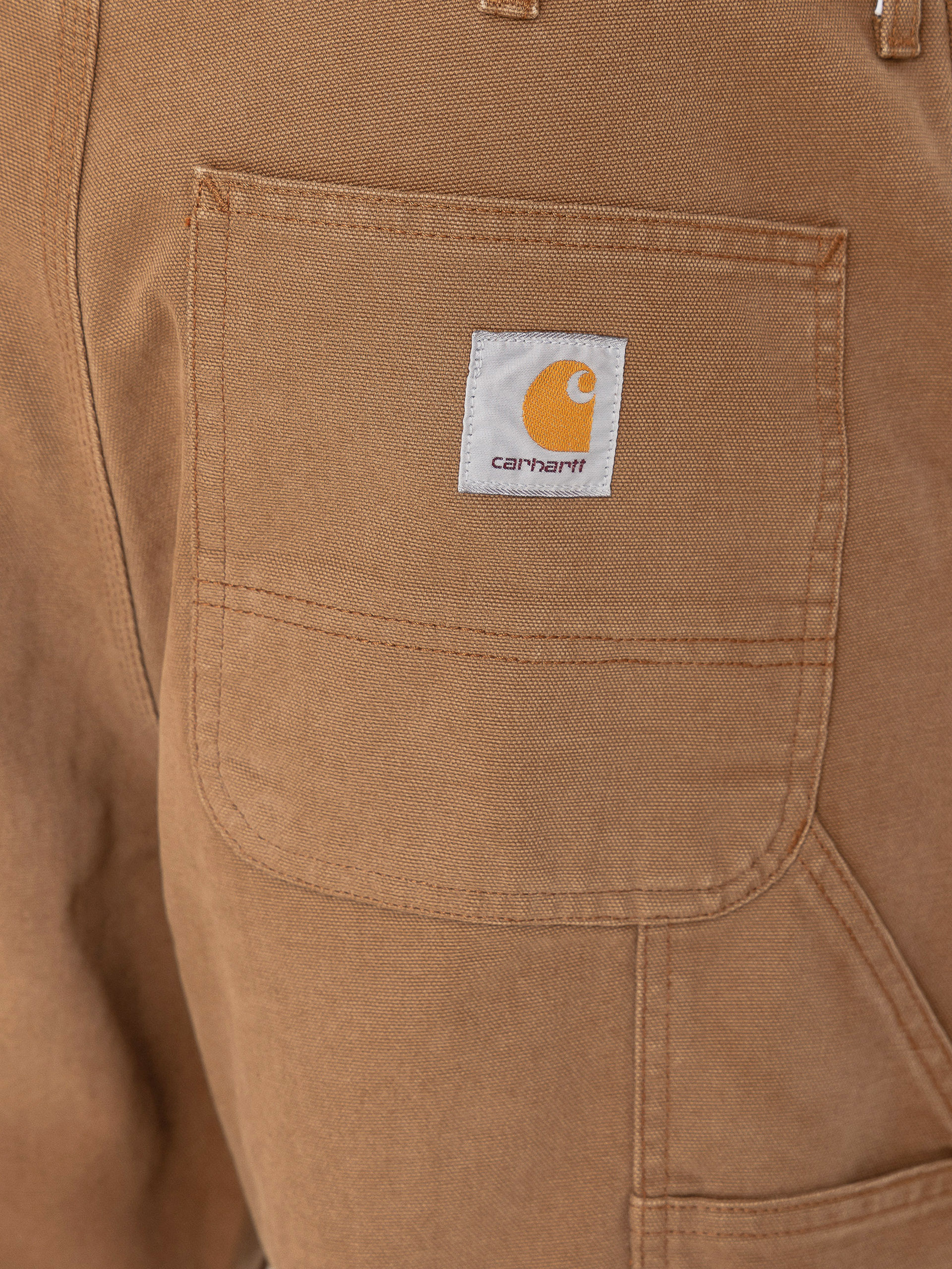 Carhartt WIP Pants Single Knee (wip h brown/stone canvas)