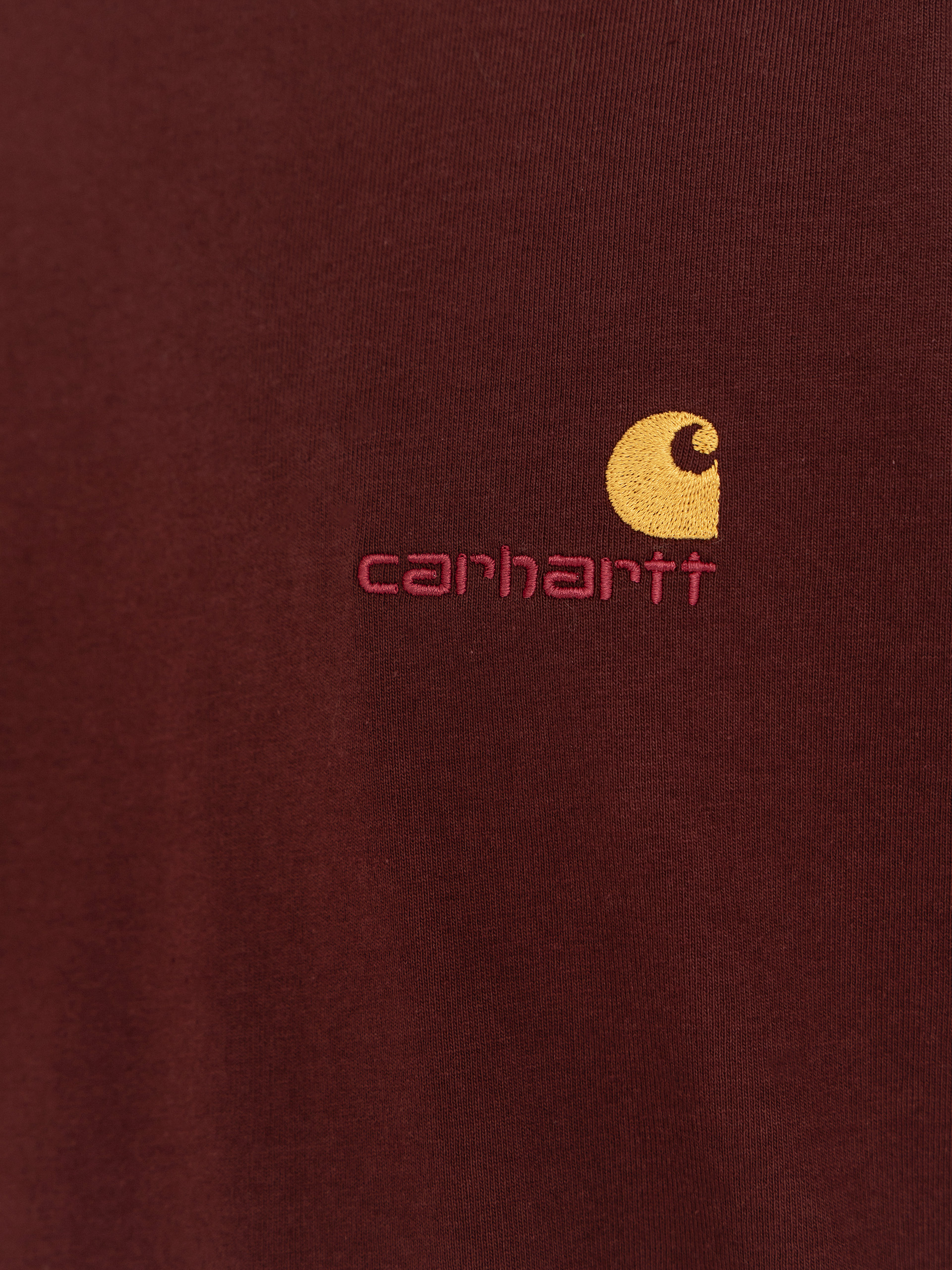 Carhartt WIP Longsleeve American Script (amarone)