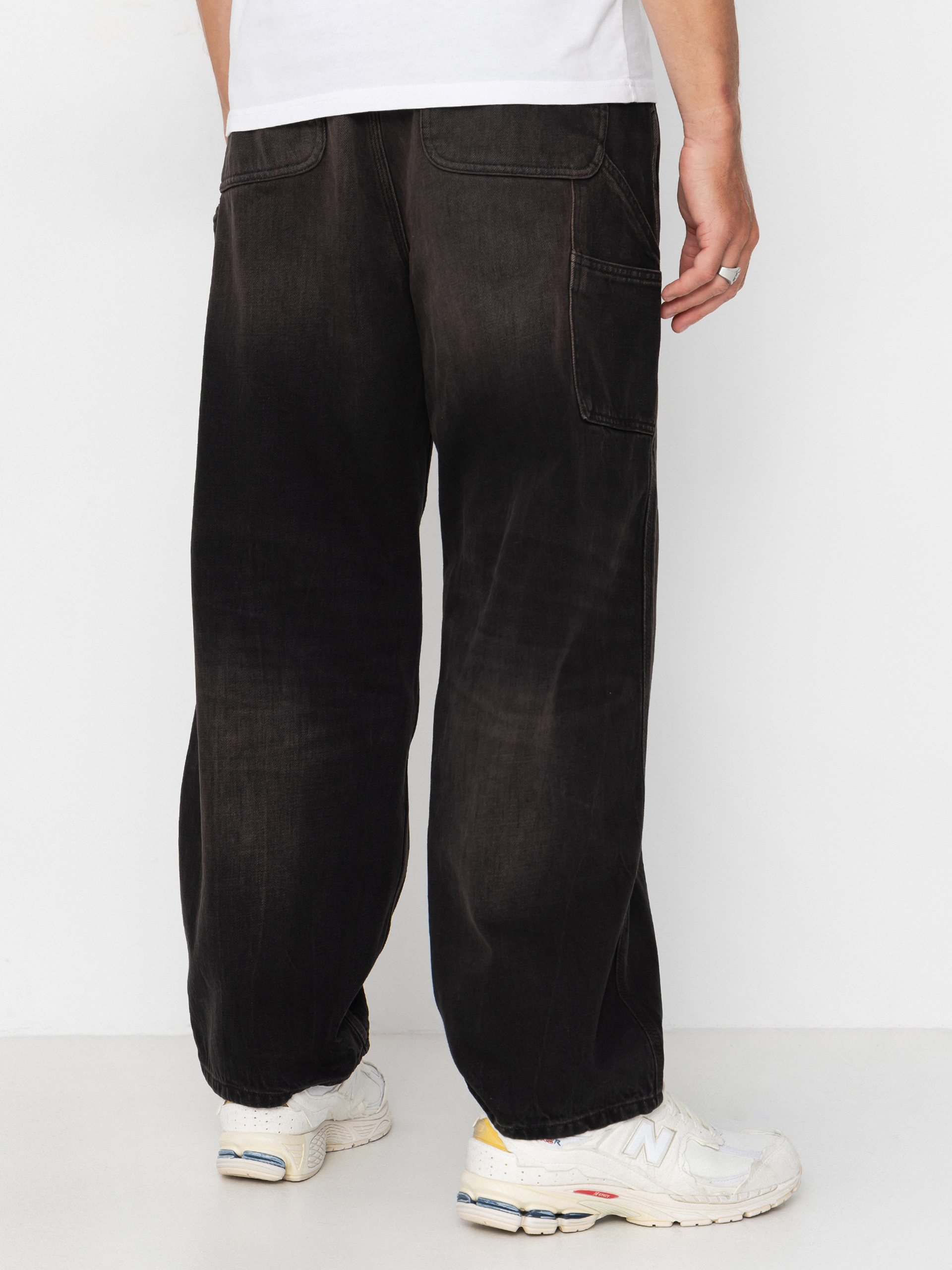 Carhartt WIP Hose OG Single Knee (black/tobacco used wash)