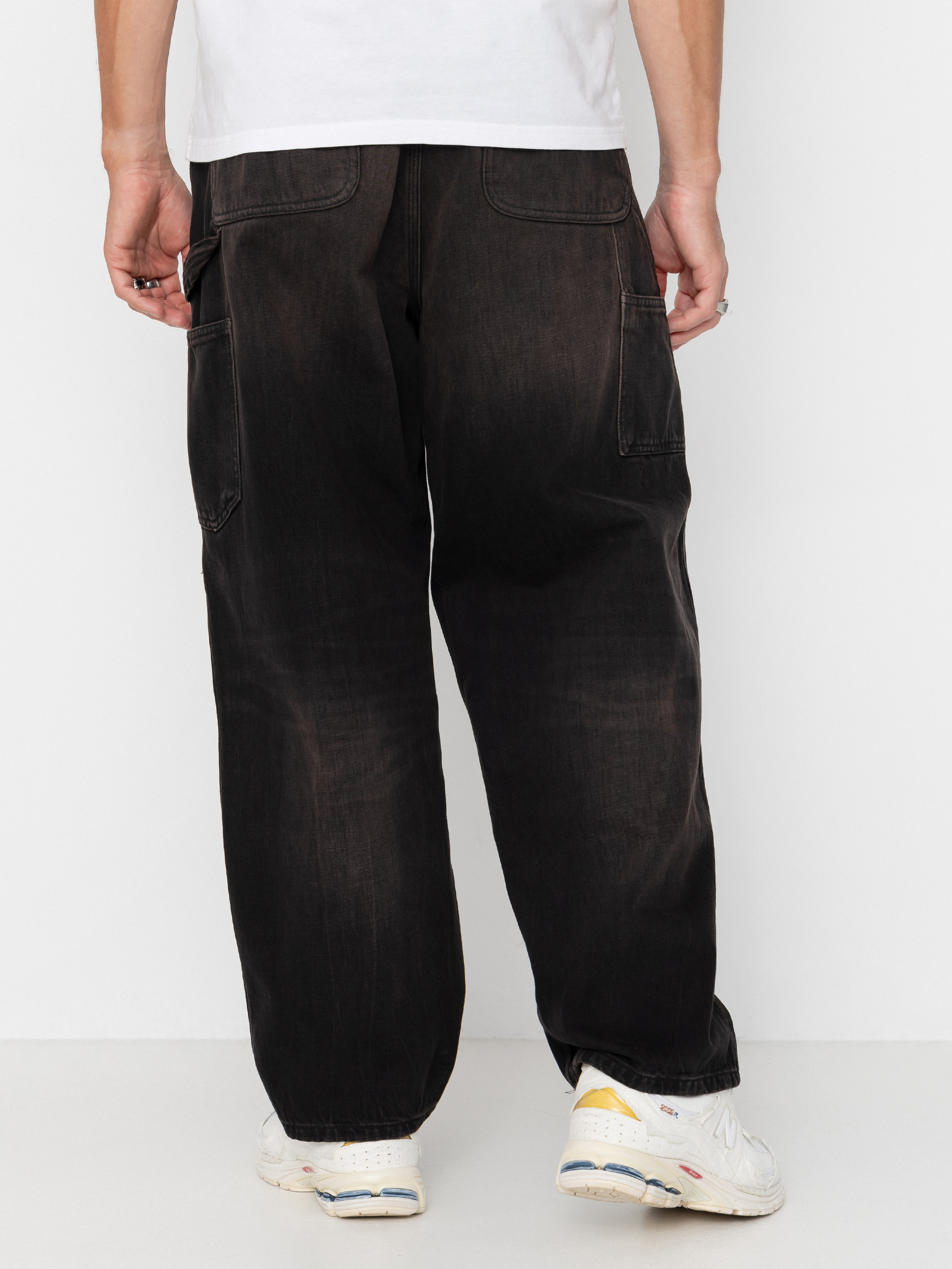 Carhartt WIP Hose OG Single Knee (black/tobacco used wash)