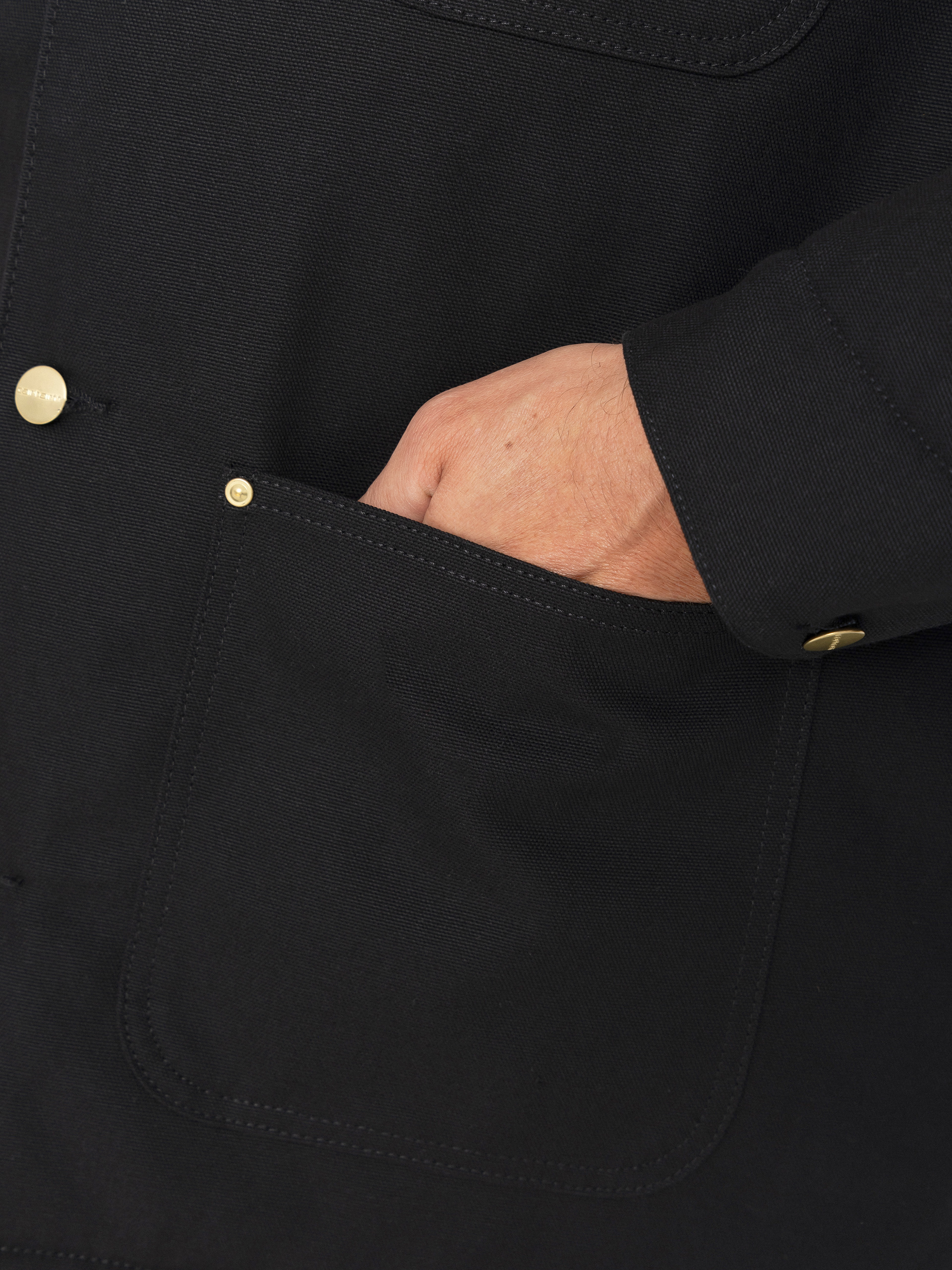 Carhartt WIP Jacket OG Chore Coat (black/black/rigid)
