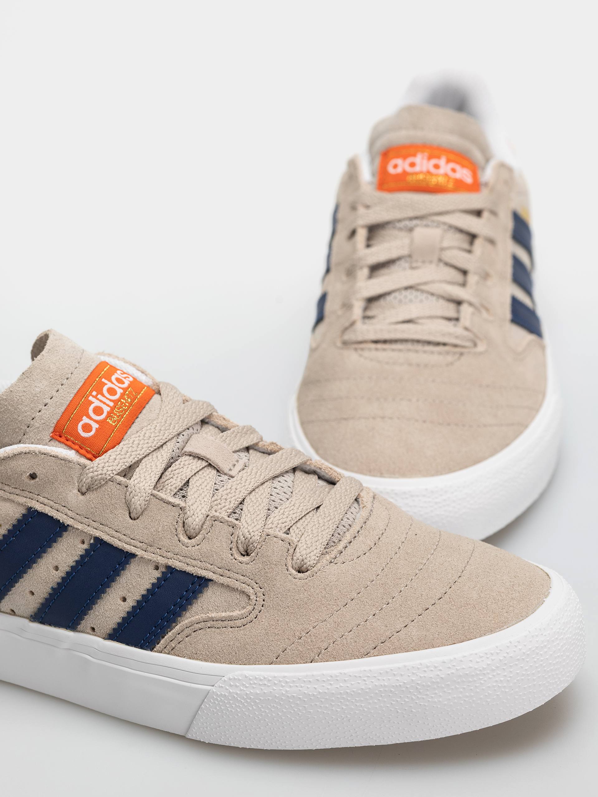 adidas Busenitz Vulc II Shoes (wonbei/dkblue/corang)