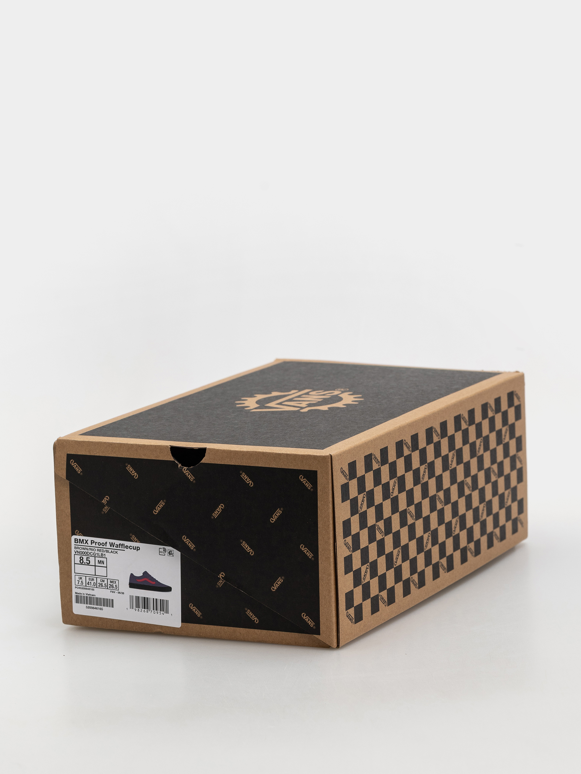 Vans Bmx Proof Wafflecup Schuhe (brwn/riored/blk)