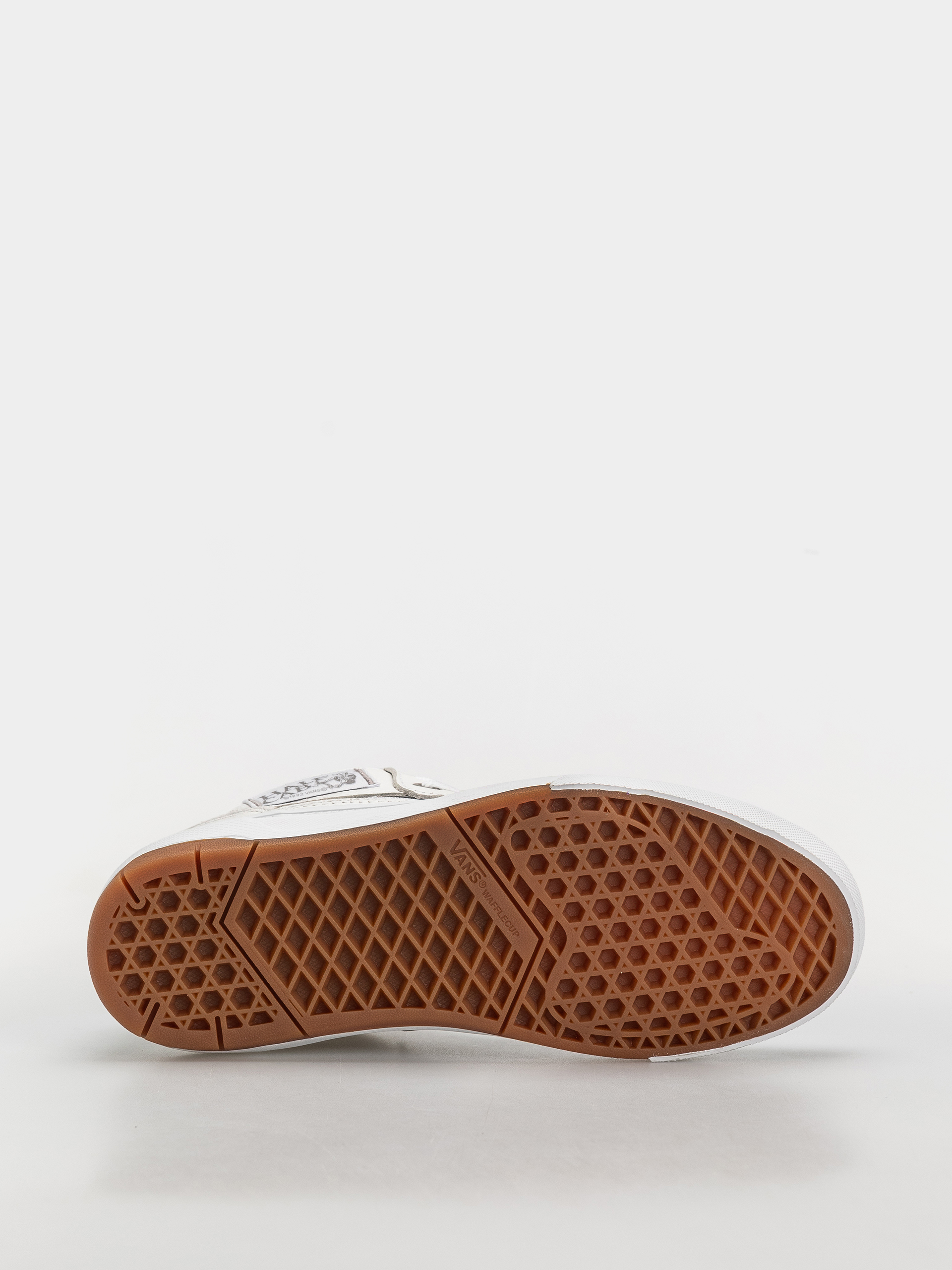 Vans Skate Half Cab Wafflecup Shoes (white/light grey)