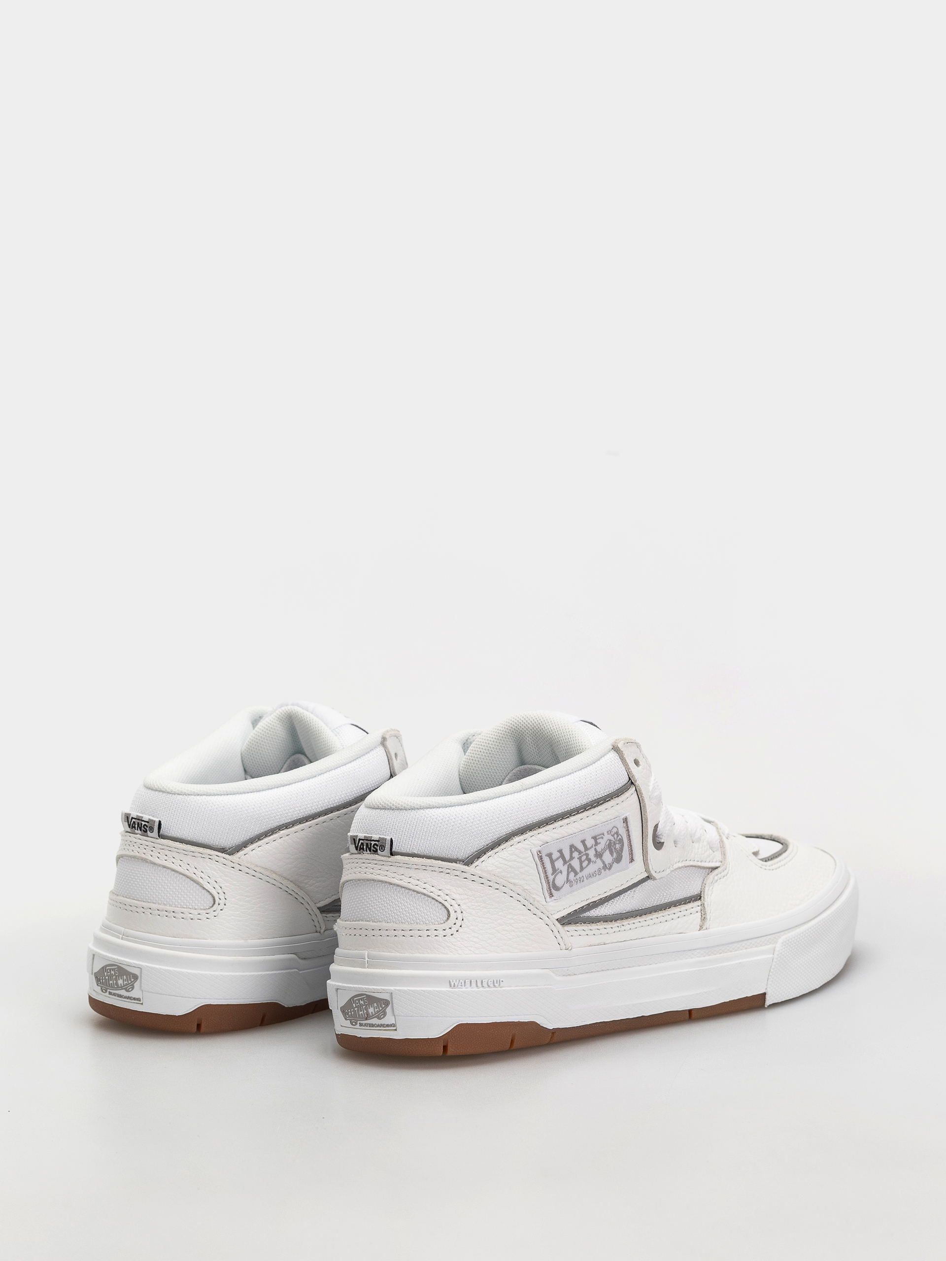 Vans Skate Half Cab Wafflecup Schuhe (white/light grey)