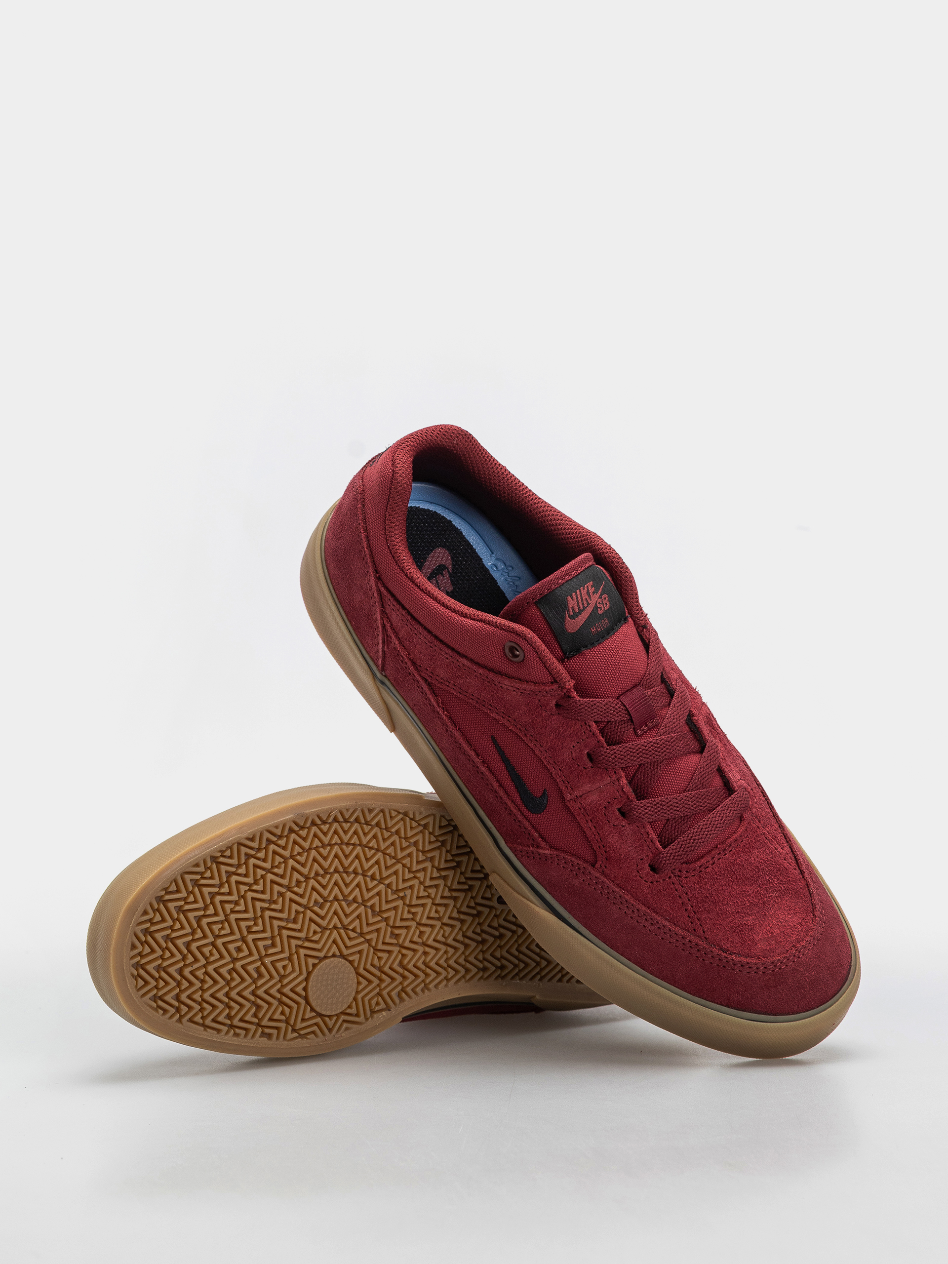 Nike SB Malor Schuhe (team red/black black gum light brown)