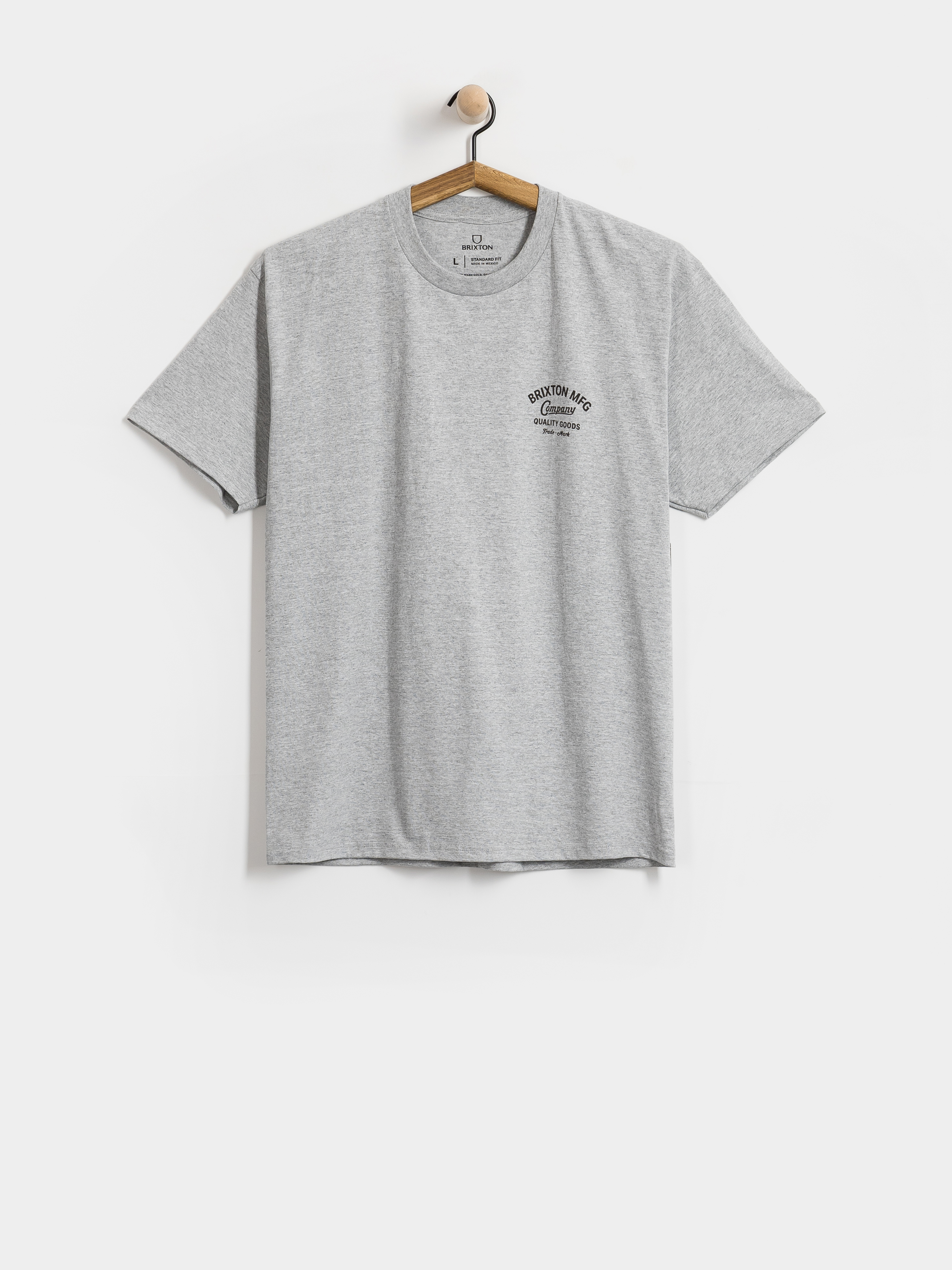 Brixton Straton Stnd T-Shirt (heather grey)
