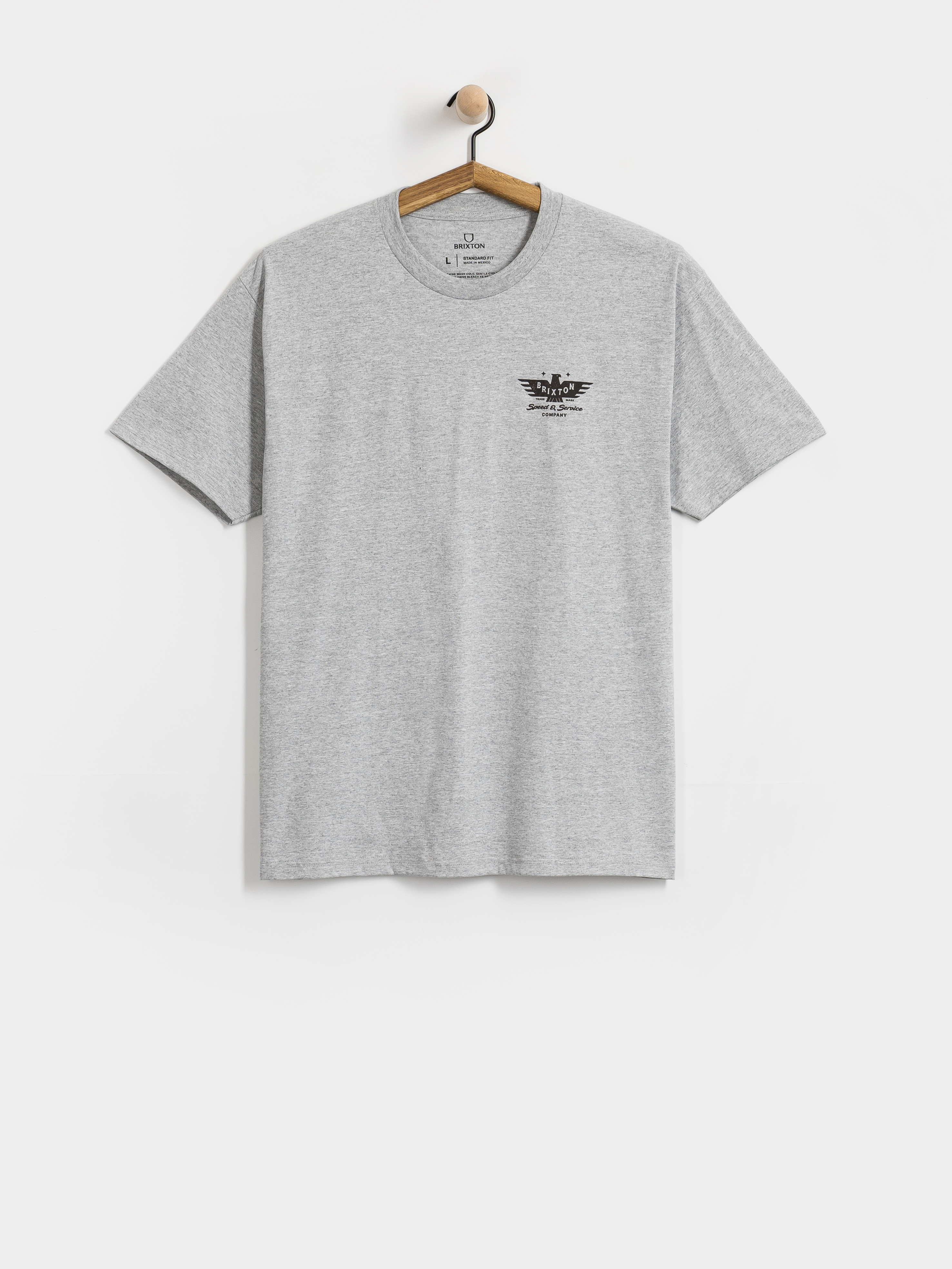 Brixton Ewing Stnd T-Shirt (heather grey)