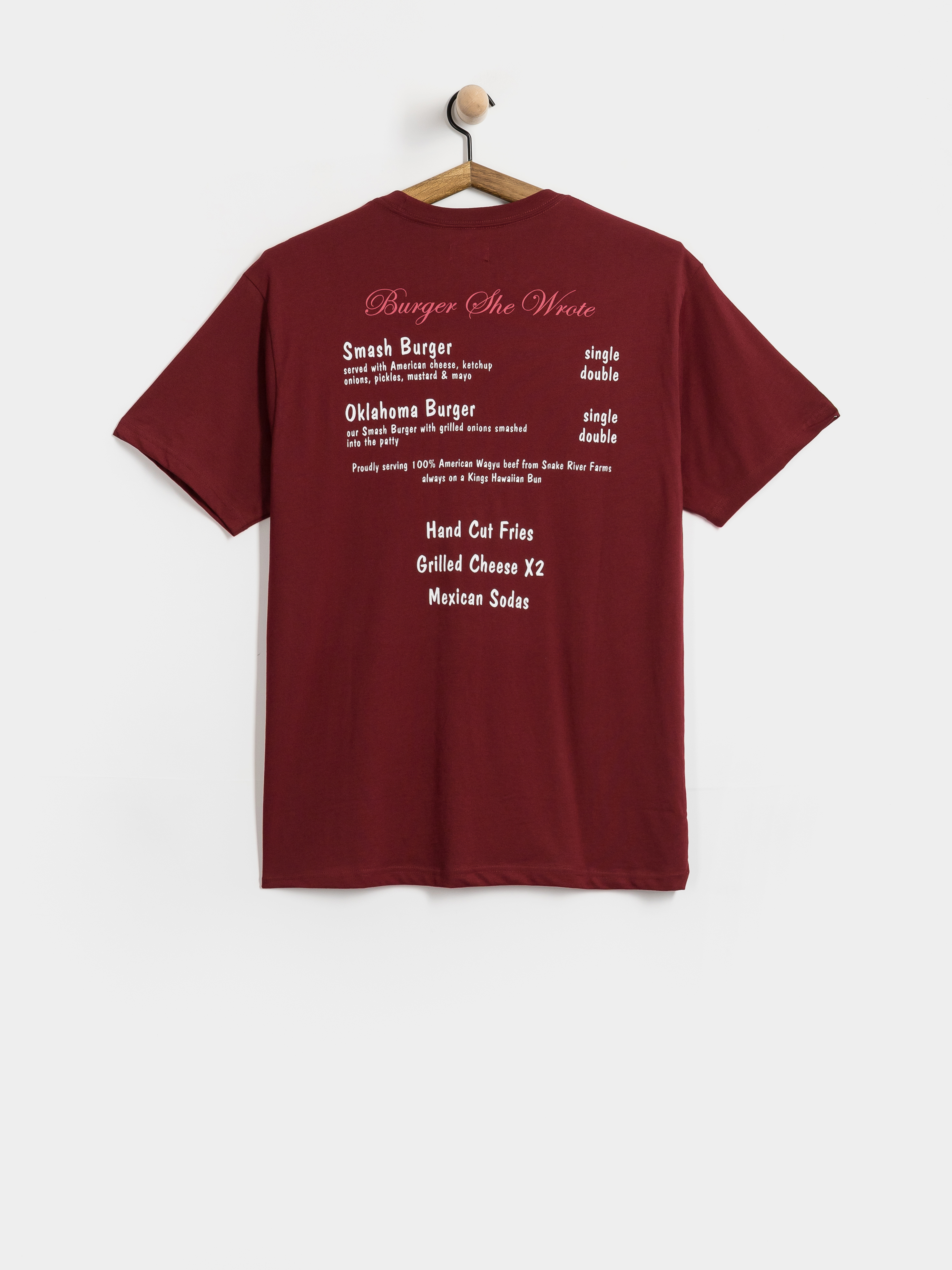 Brixton Burger She Wrote Pocket T-Shirt