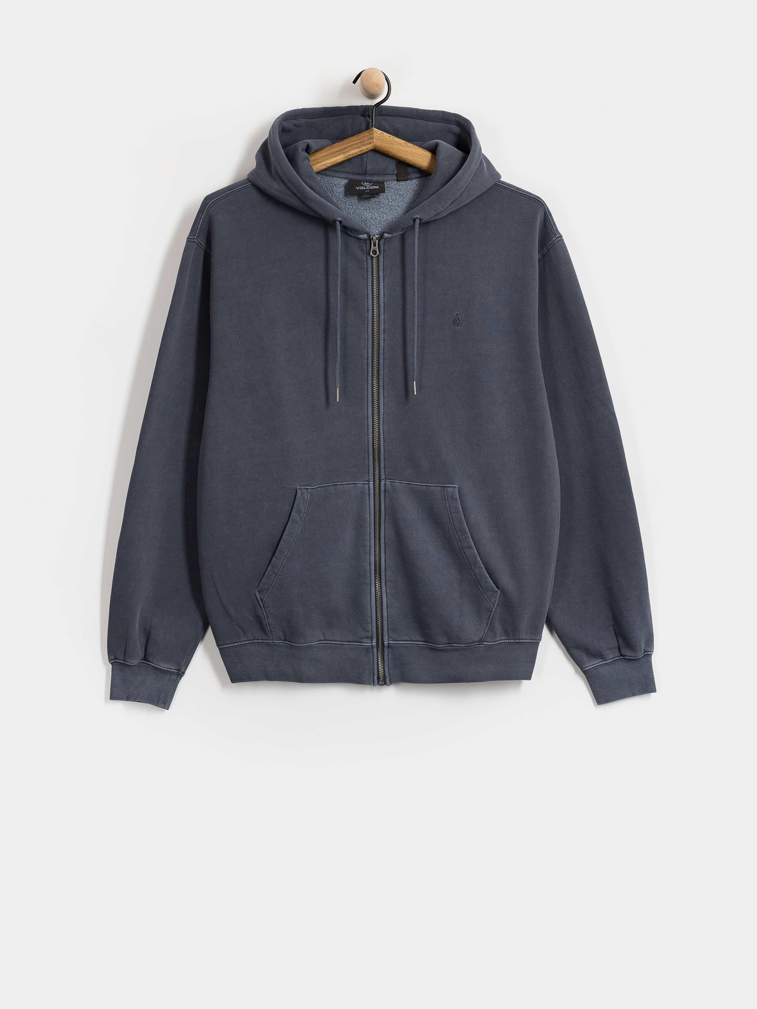 Volcom Single Stone Pw Zip Sweatshirt (storm blue)