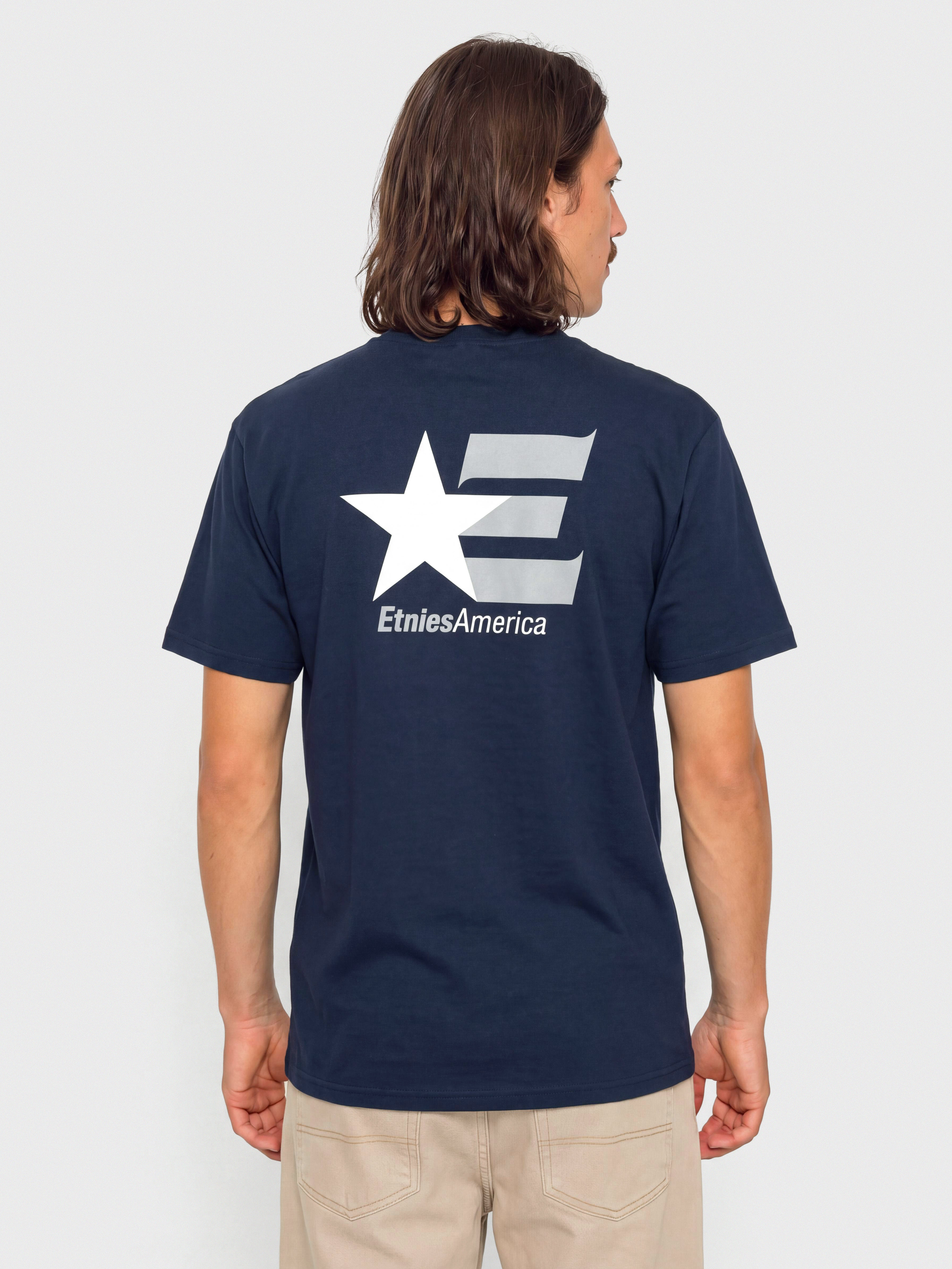 Etnies America T-Shirt (navy/white)