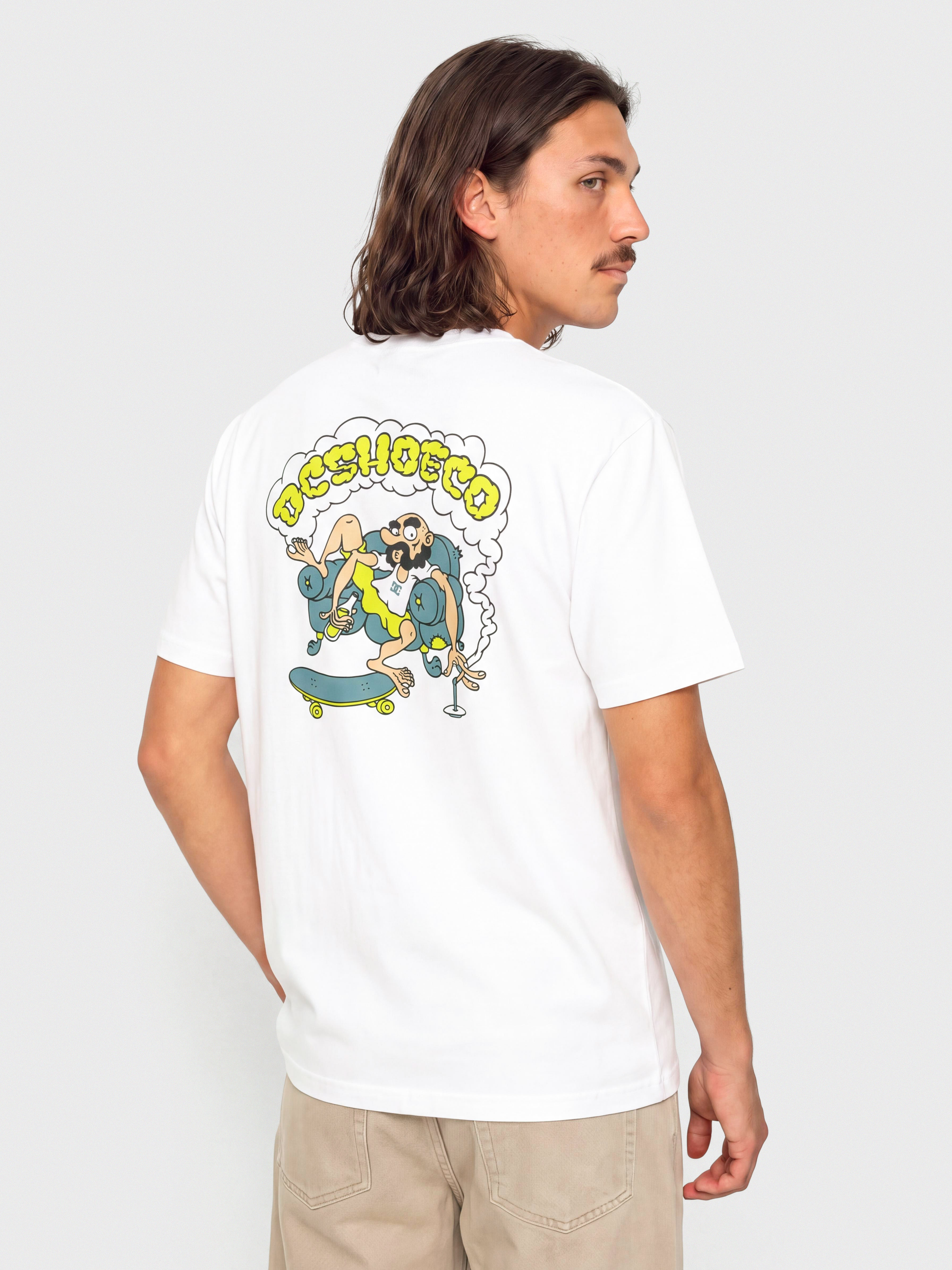 DC Couch Chilling T-shirt (white)
