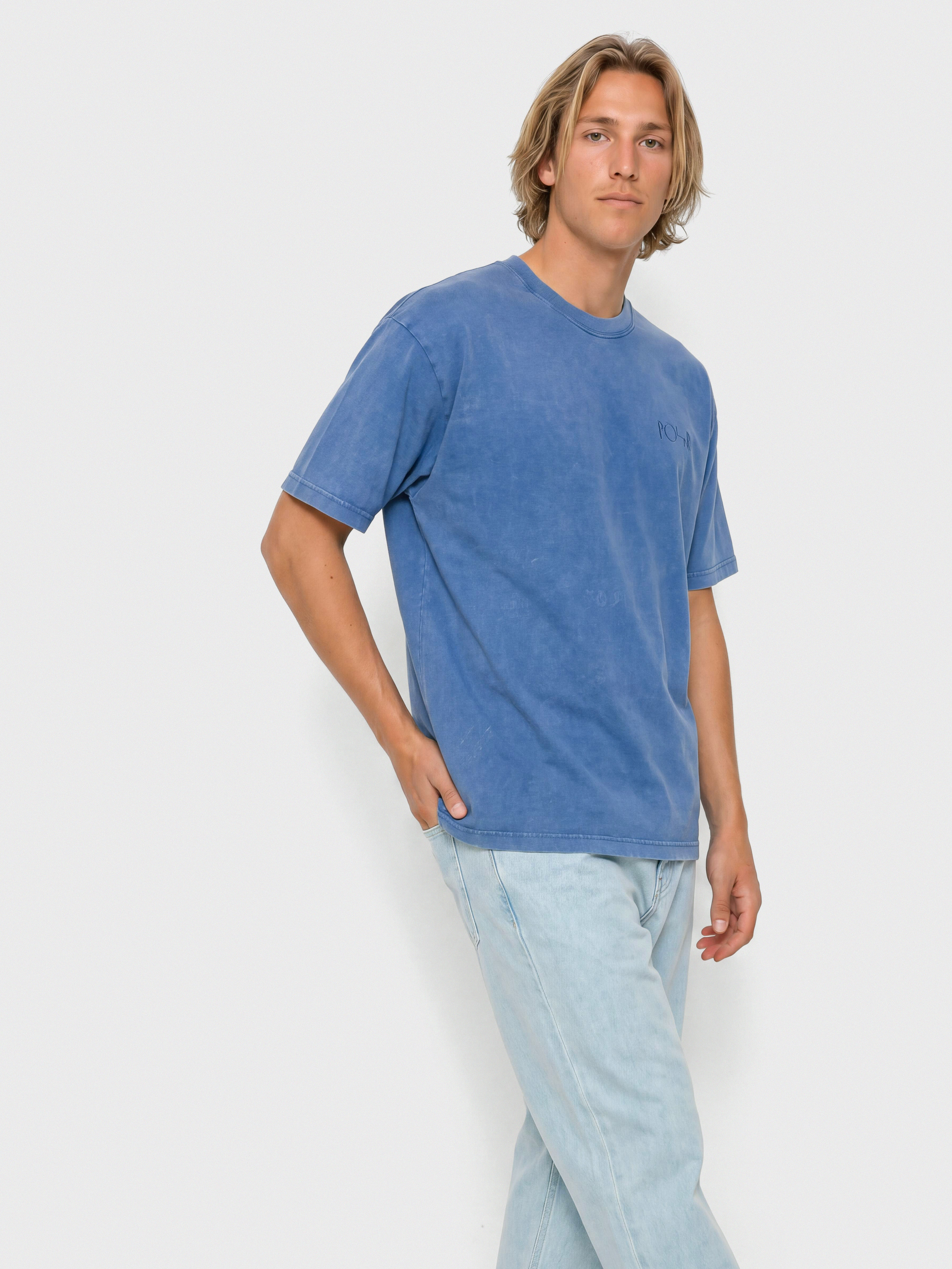 Polar Skate Fade T-Shirt (egyptian blue)