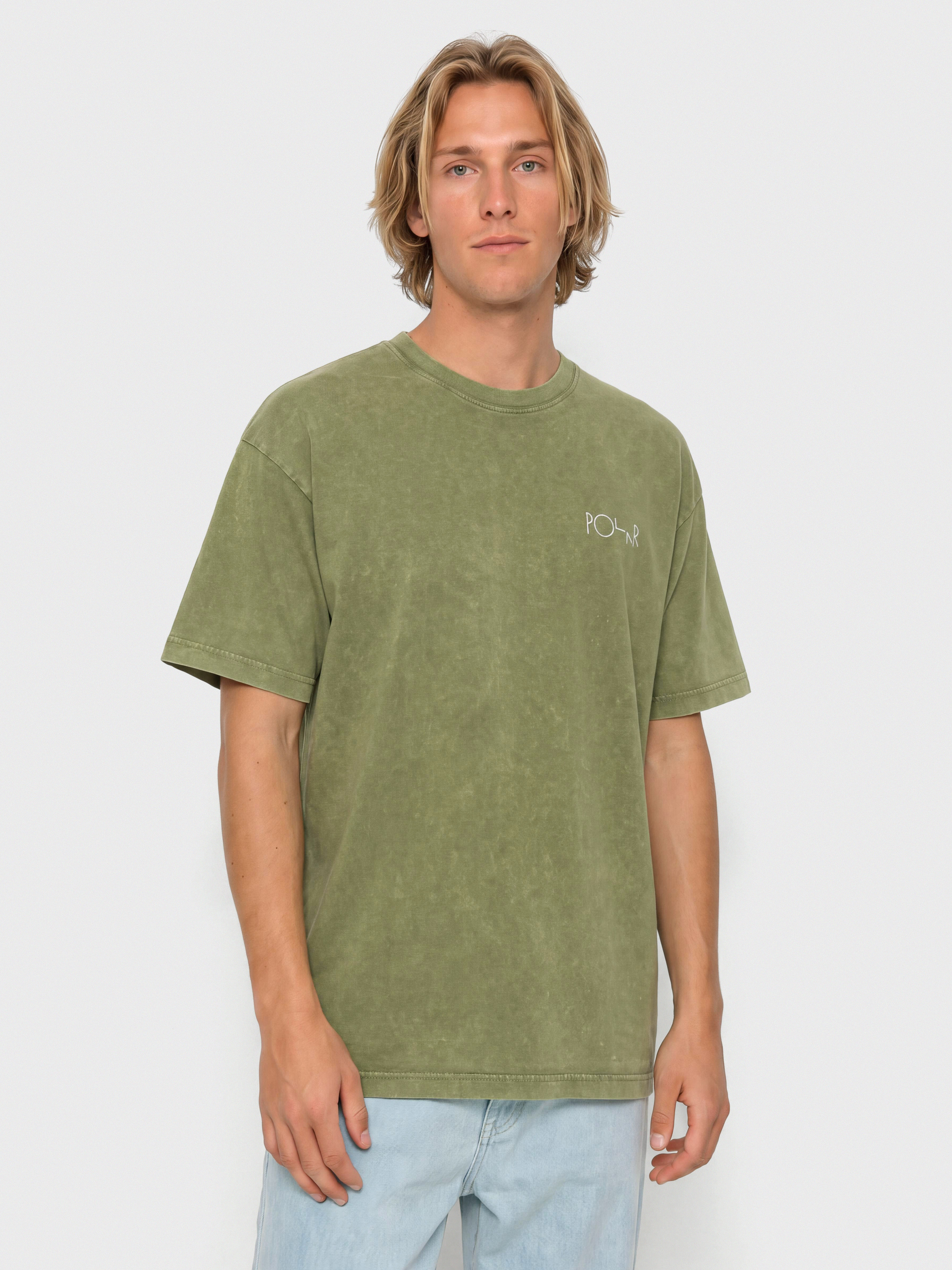 Polar Skate Fade T-Shirt (army green)