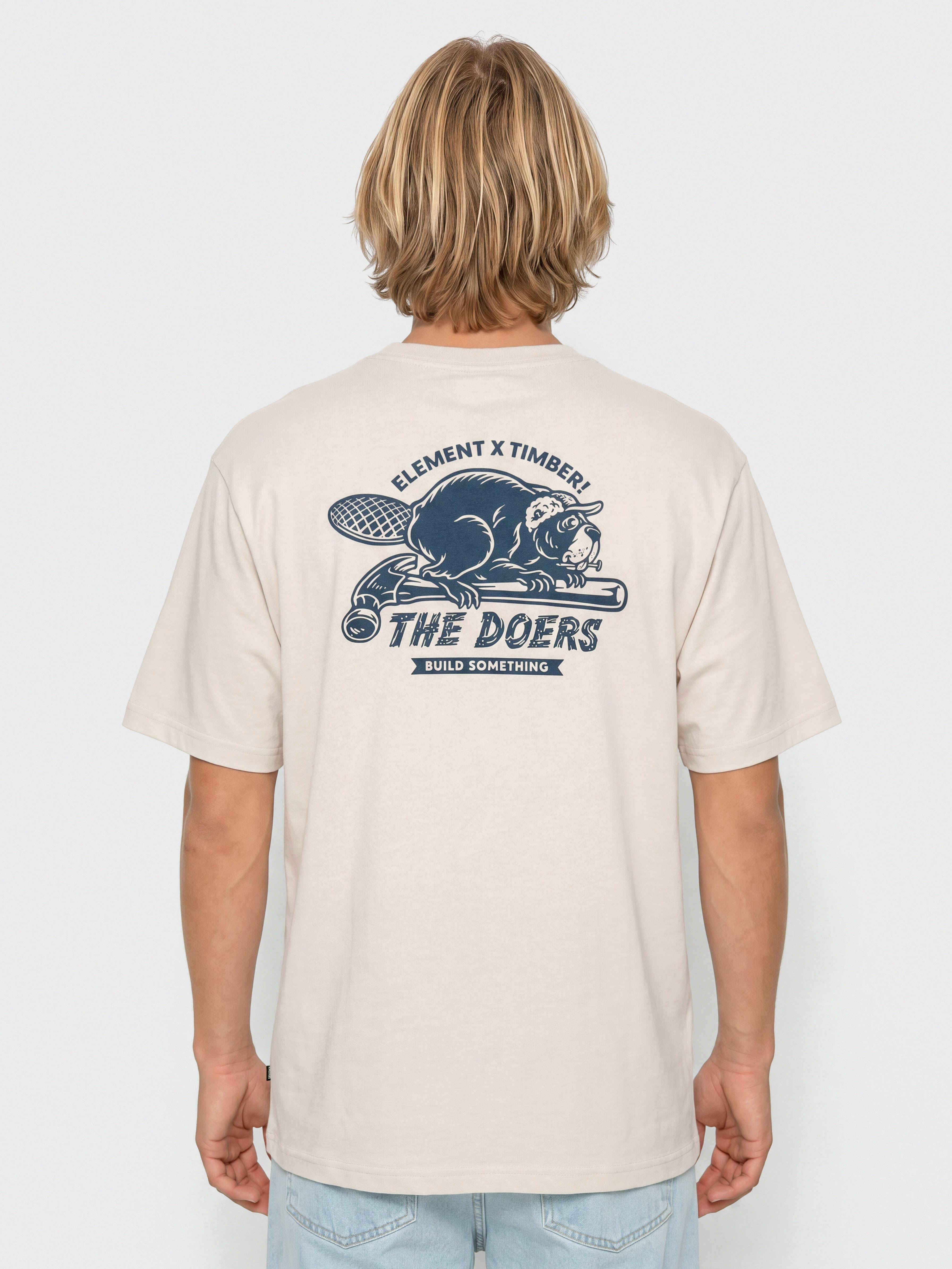 Element Timber Builder T-Shirt (oat milk)