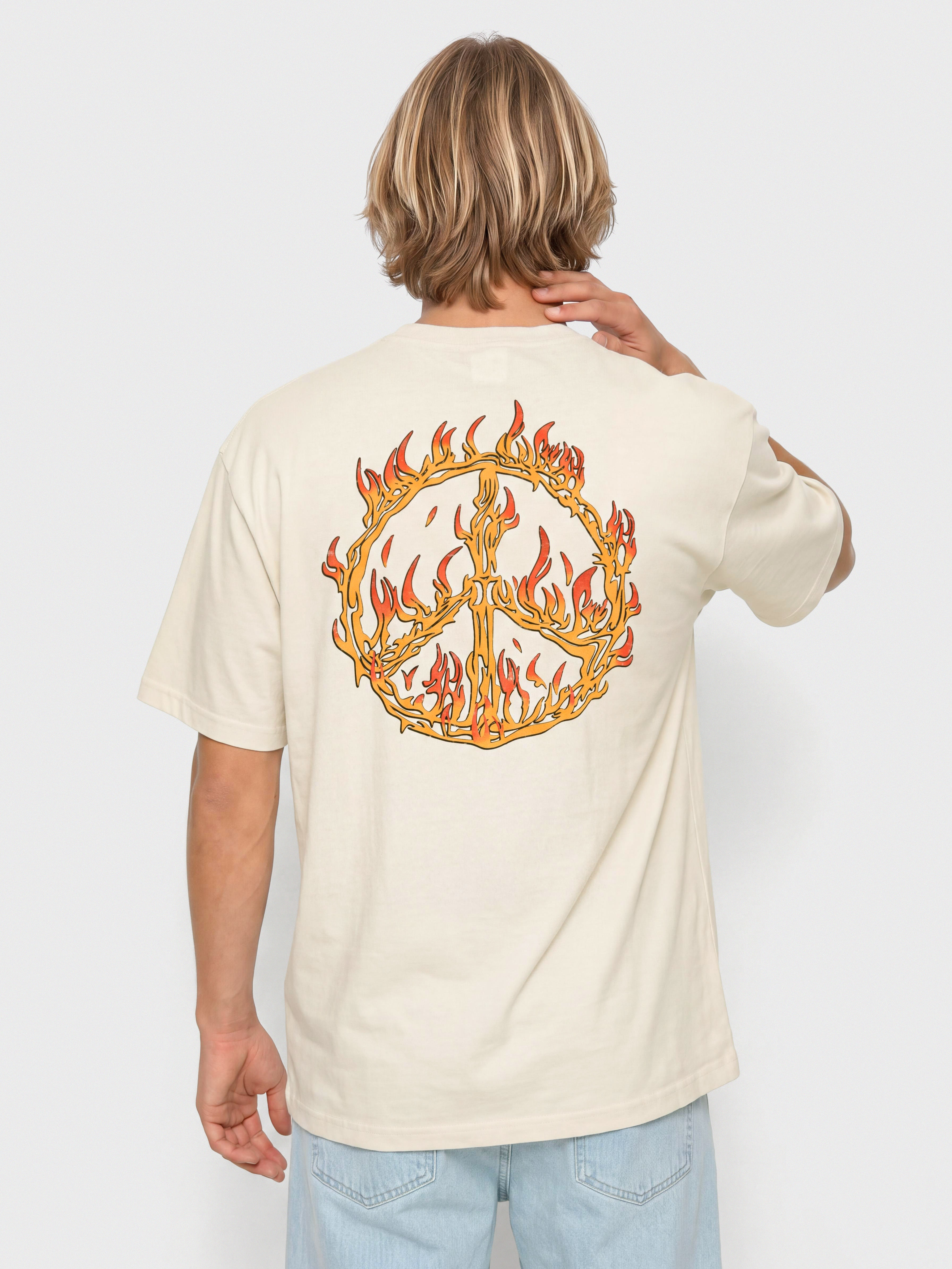Hurley T-Shirt Built Fire Peace