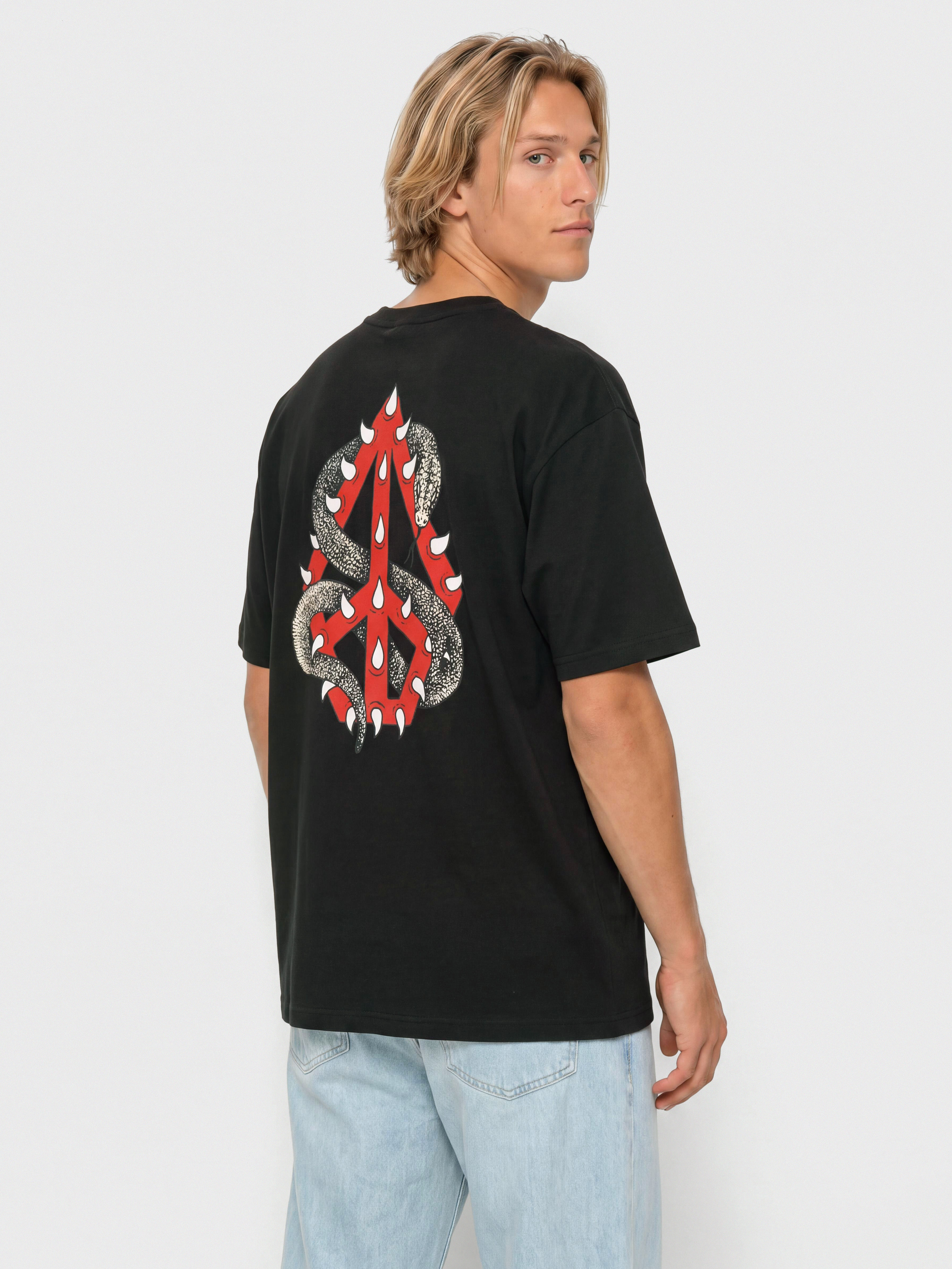 Volcom Snake Peace Lse T-Shirt (black)