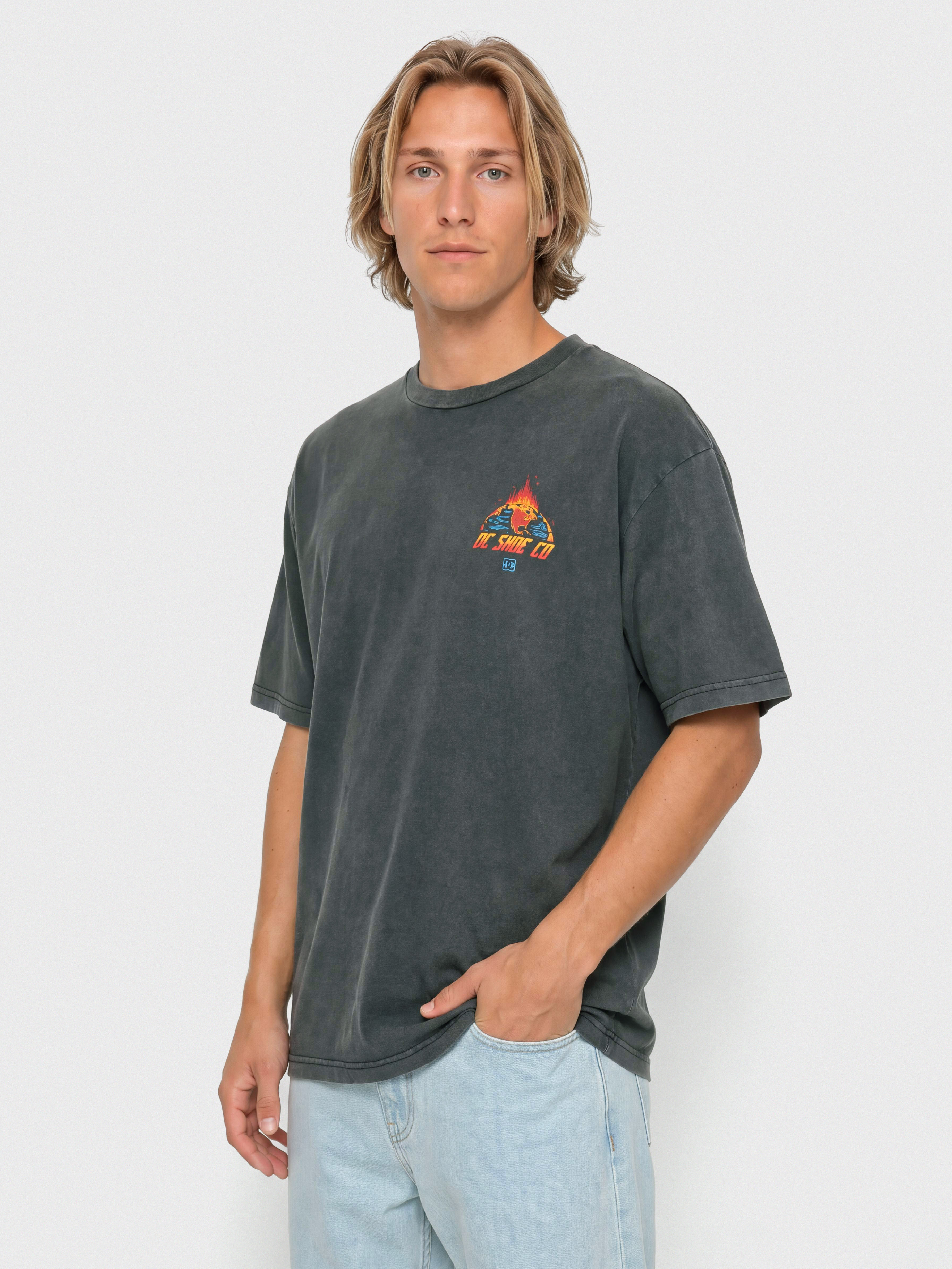 DC Free Fall T-Shirt (black acid)