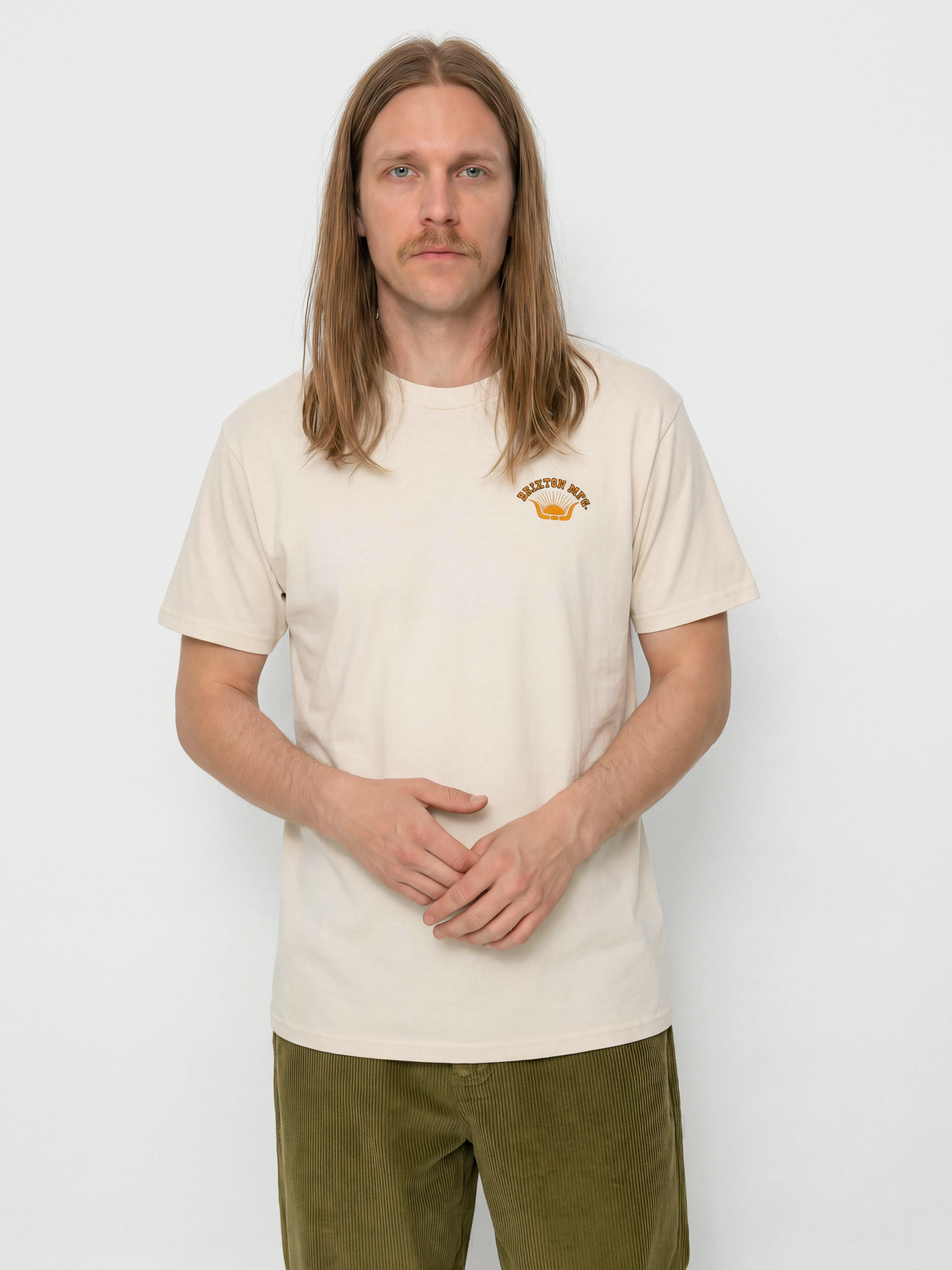 Brixton T-Shirt Stirrup Stnd (cream)