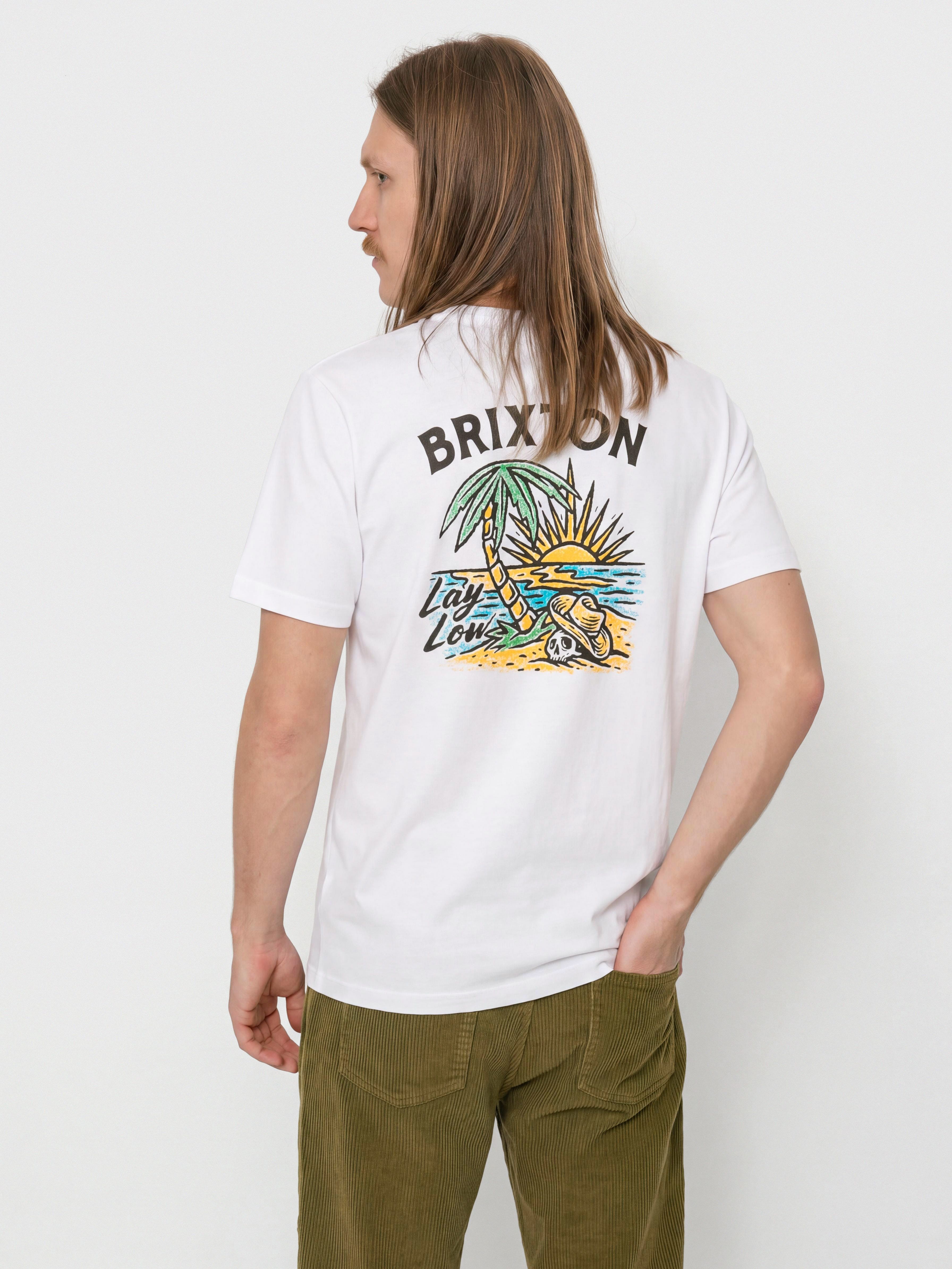 Brixton T-Shirt Lay Low Stnd