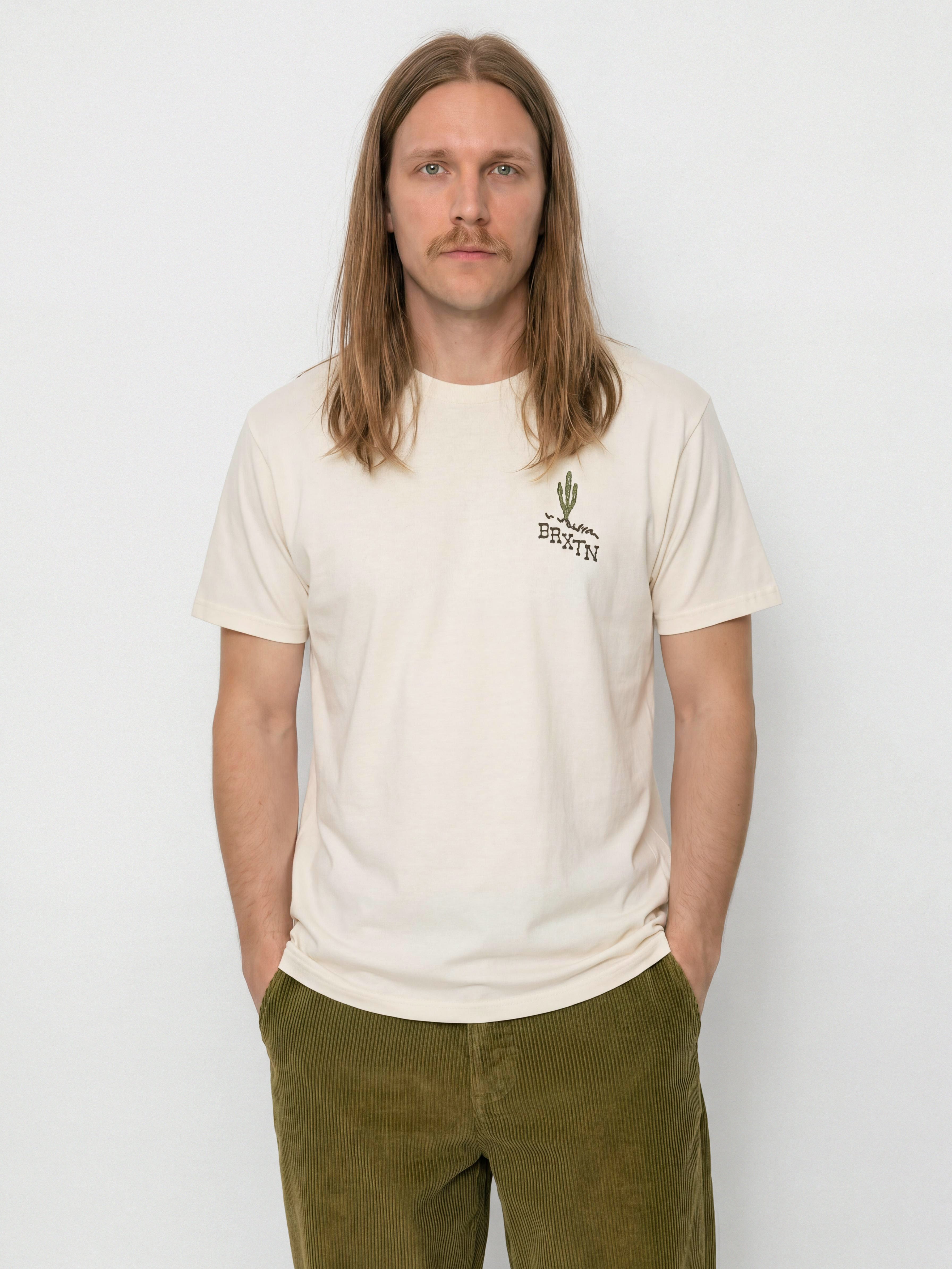 Brixton T-Shirt Keslo Stnd (cream)